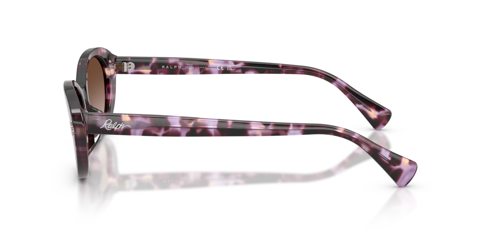 RA5350U Violet Havana AcetatSunglass Frames von B24, Seitenansicht