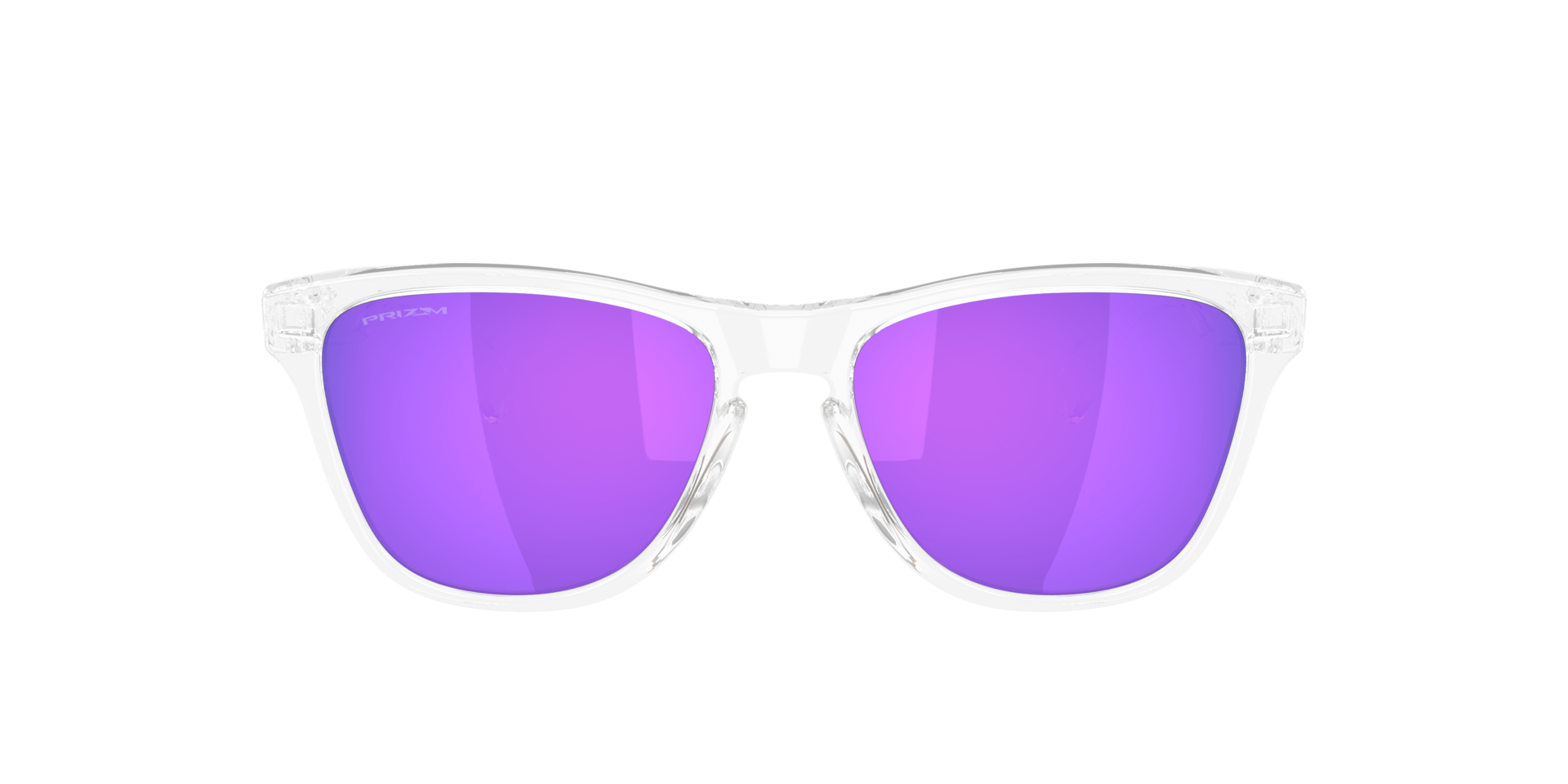 Frogskins™ S Glanzend transparant KunststofSunglass Frames van B24, met getinte lenzen