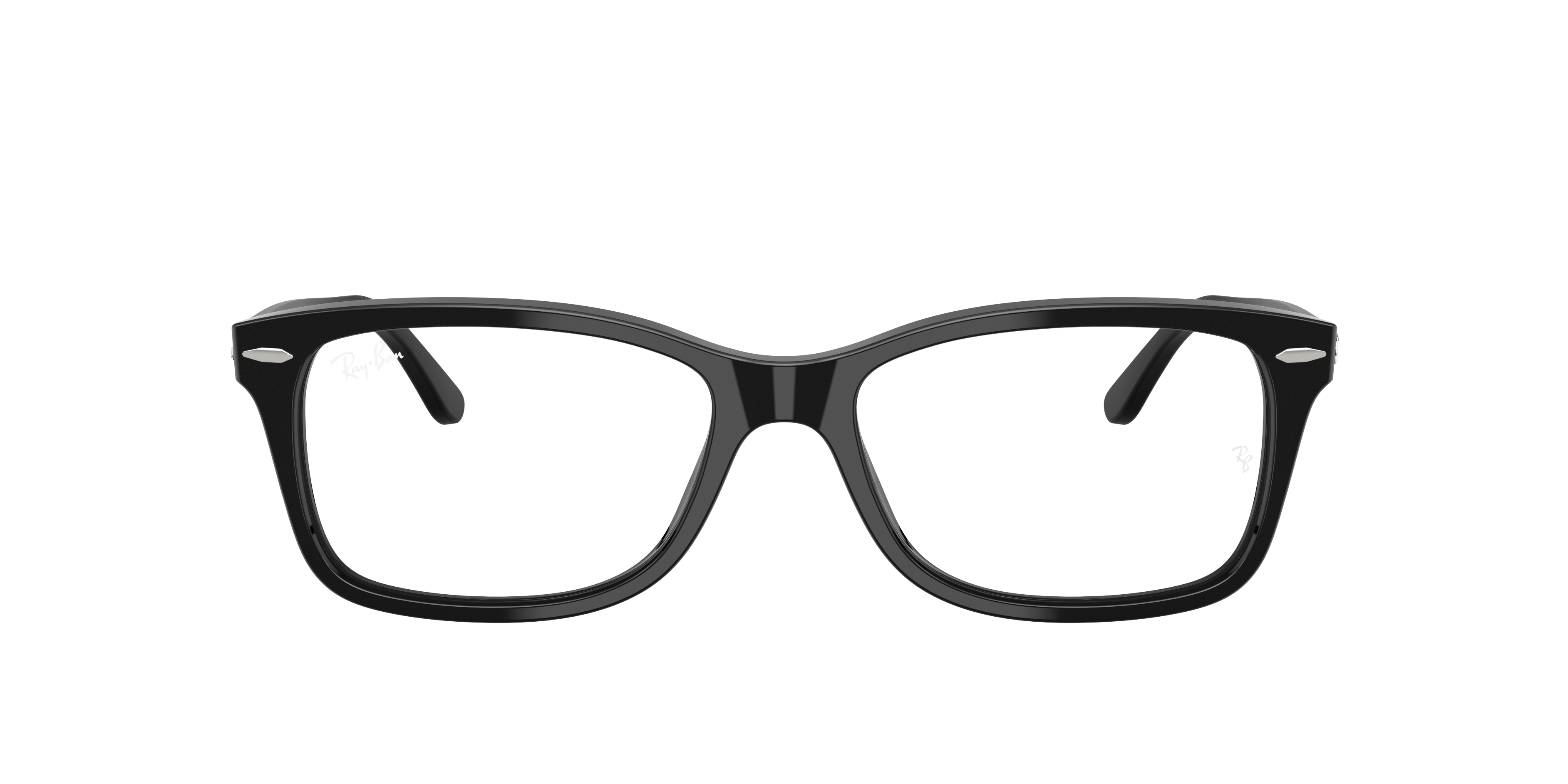 Ray-Ban Unisex Schwarz,Black,Transparent Grey 8056262295717 Schwarz/Black/Transparent Grey, Size: Large