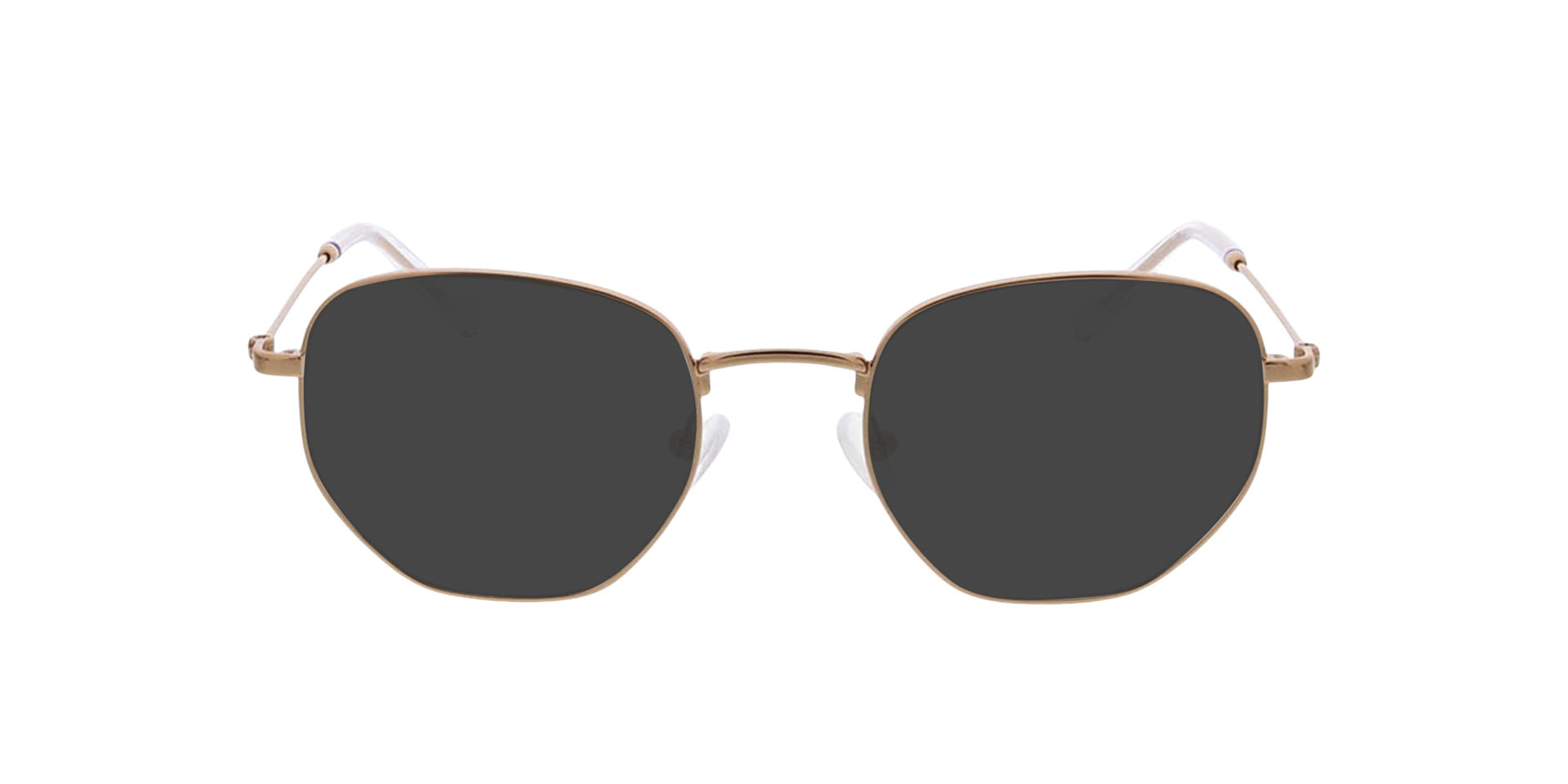 Halifax Copper  &  Crystal MetallEyeglass Frames von B24, mit getönten Gläsern