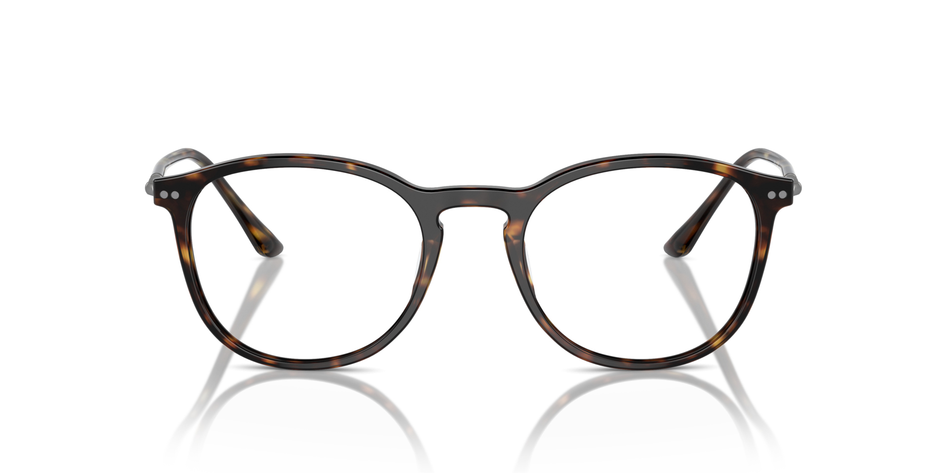 AR7125 Donker Havana AcetaatEyeglass Frames van B24, Vooraanzicht