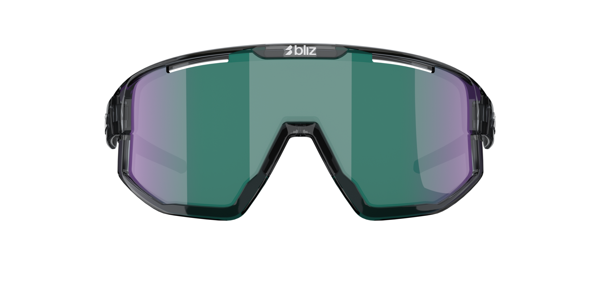 ZB7005 Kristallschwarz KunststoffSunglass Frames von B24, mit getönten Gläsern