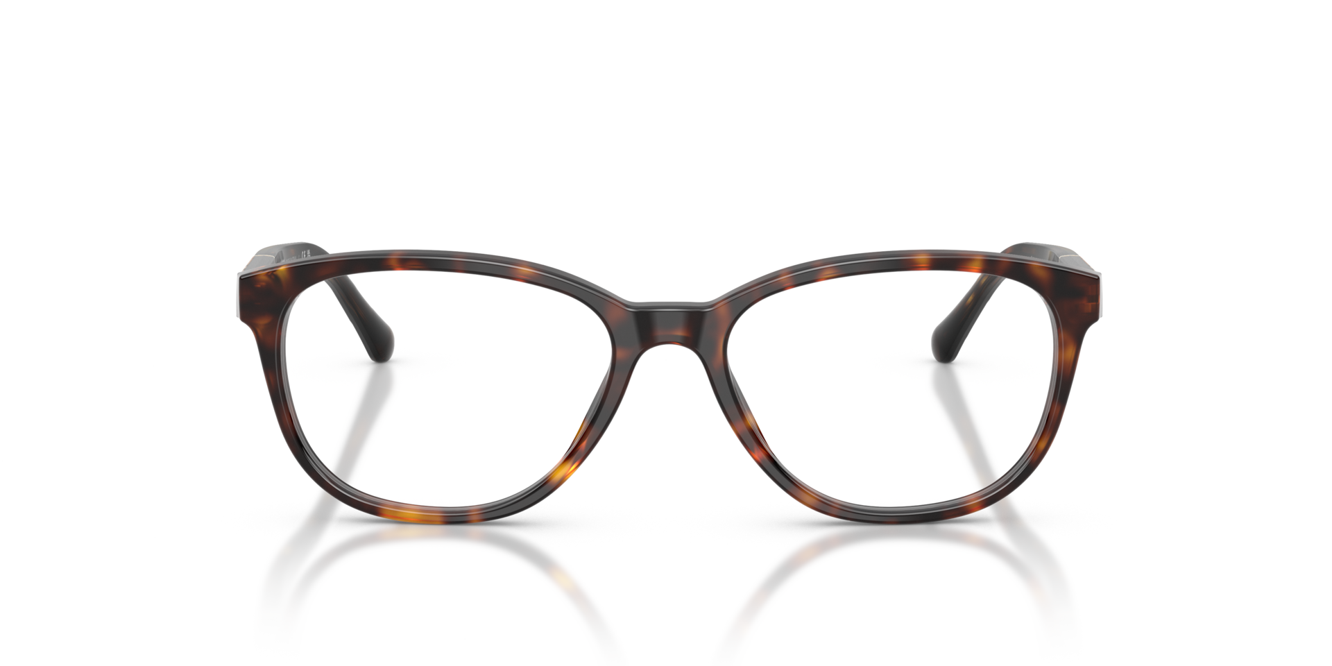 BE2172 Donker Havana AcetaatEyeglass Frames van B24, Vooraanzicht