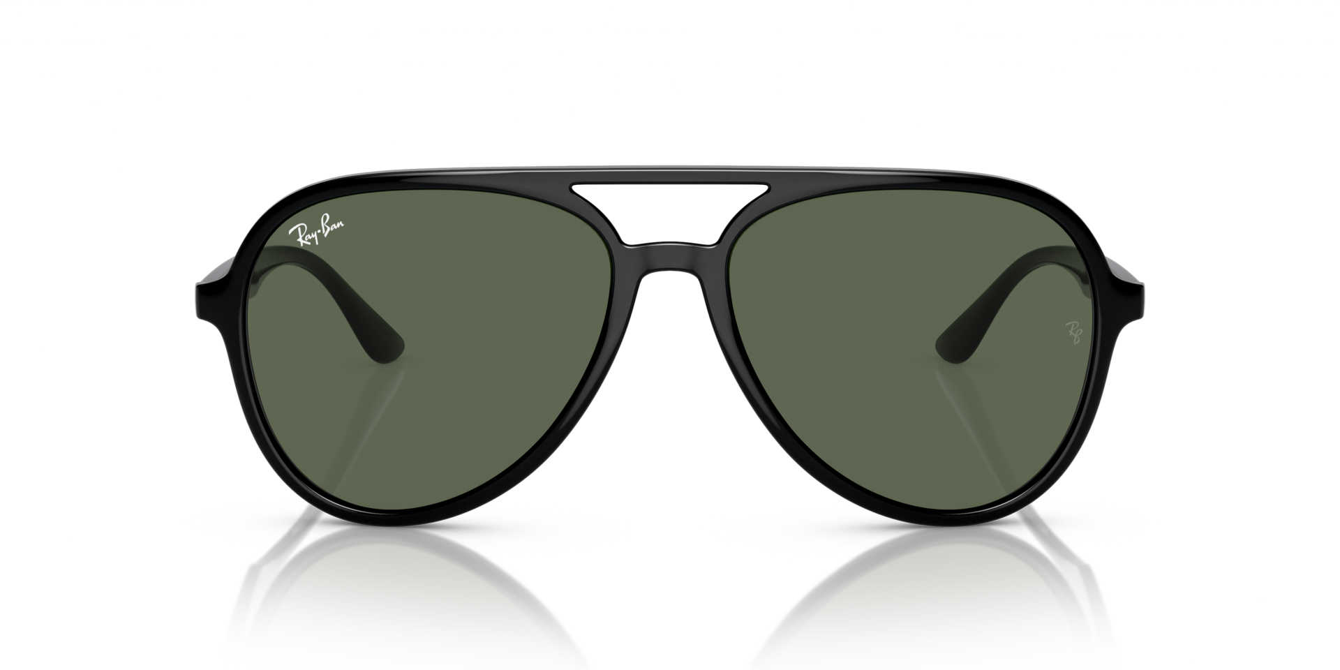 RB4376 Schwarz KunststoffSunglass Frames von B24, Vorderansicht