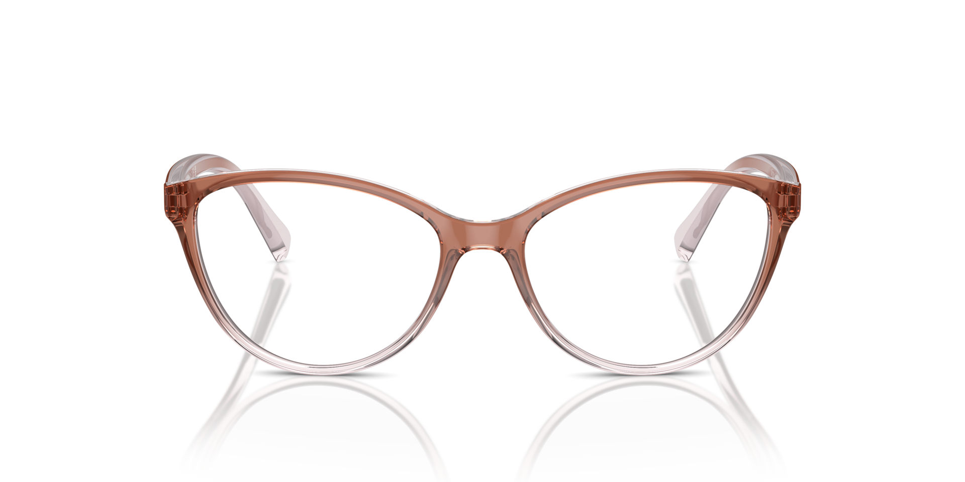 AX3053 Pink & Crystal KunststofEyeglass Frames van B24, Vooraanzicht