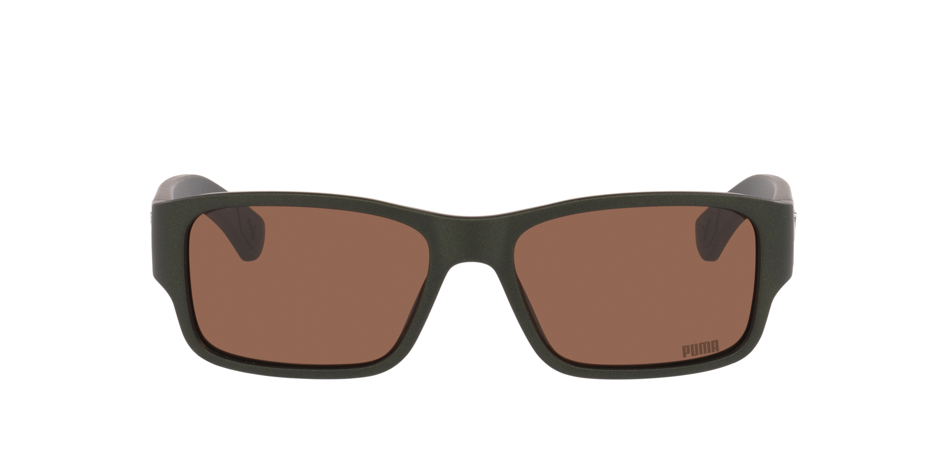 Pu0521S Groen KunststofSunglass Frames van B24, met getinte lenzen