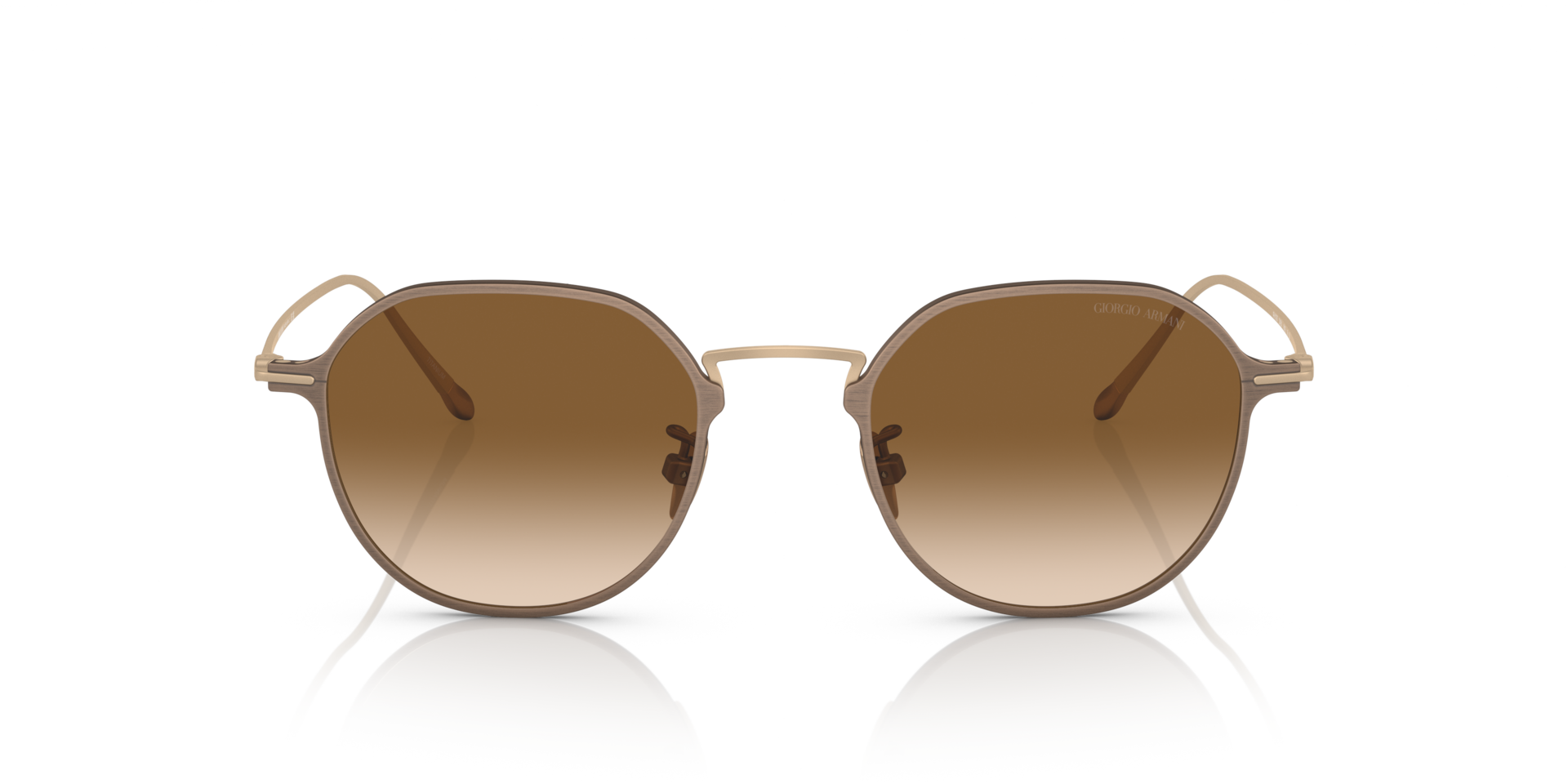 AR6138T Brons TitaanSunglass Frames van B24, Vooraanzicht
