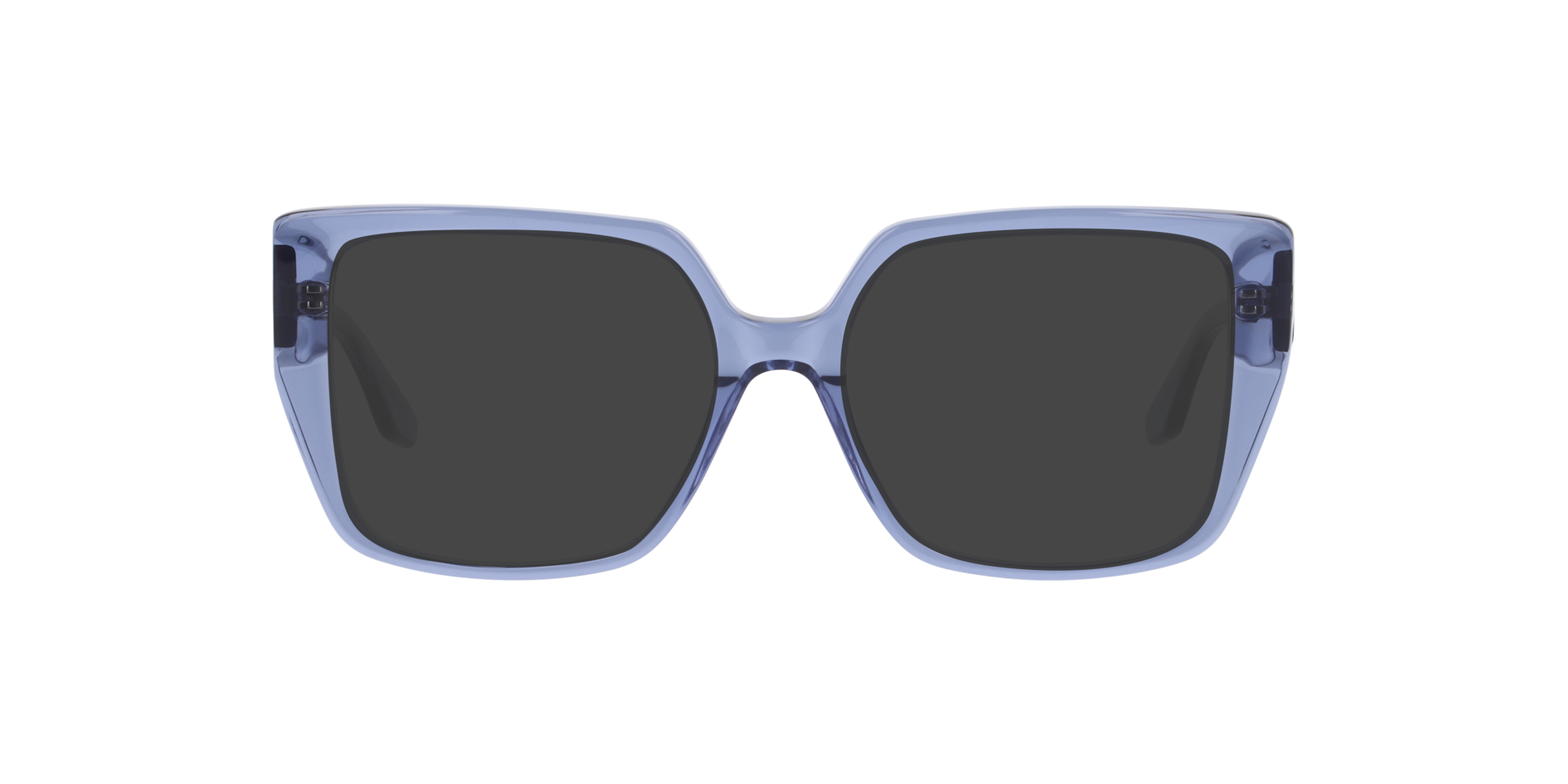 BETTY Kristalblauw AcetaatEyeglass Frames van B24, met getinte lenzen