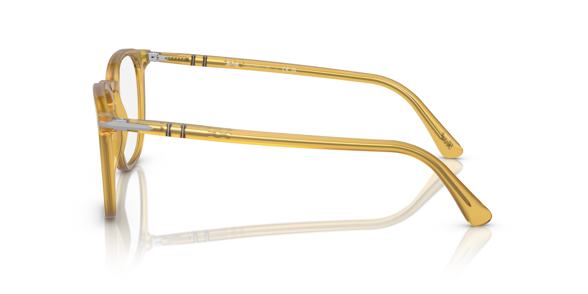 PO3318V Miele AcetatEyeglass Frames von B24, Seitenansicht