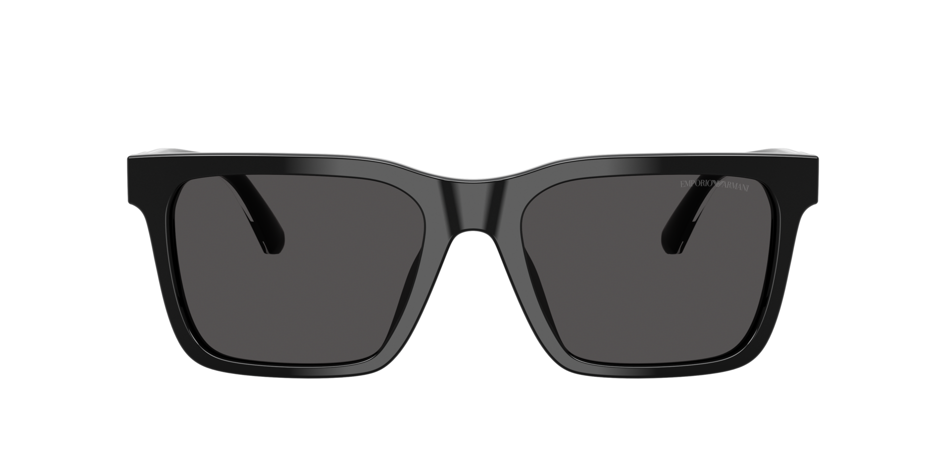 EA4262U Schwarz glänzend AcetatSunglass Frames von B24, mit getönten Gläsern
