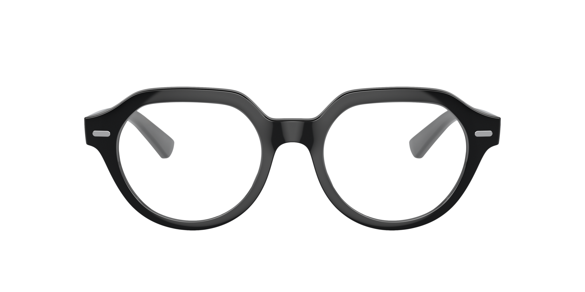RB7214 Schwarz KunststoffEyeglass Frames von B24, Vorderansicht