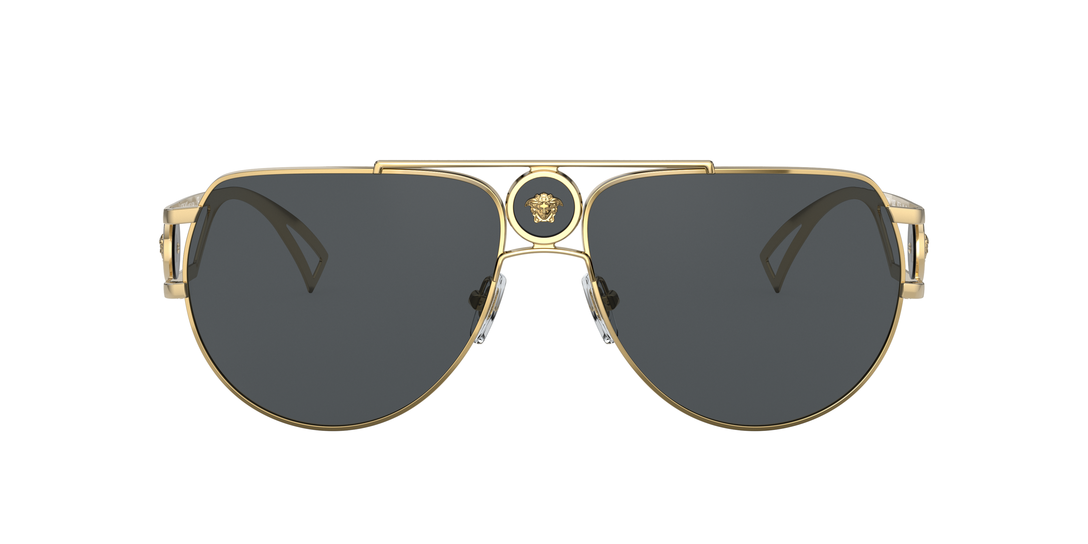 Versace Ve2225 0 100287 Metall Pilot Sonnenbrille Herren Gold Mittel - Bild 9