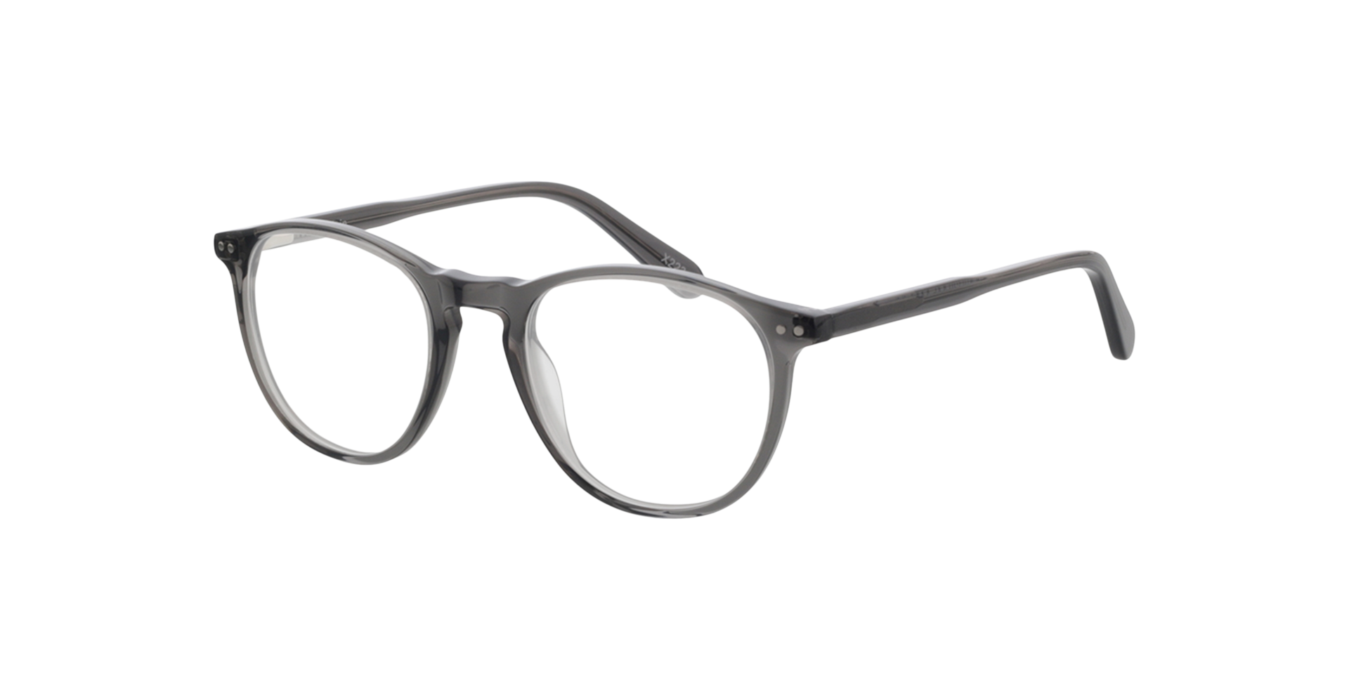 Alvin Grau AcetatEyeglass Frames von B24, Dreiviertelansicht