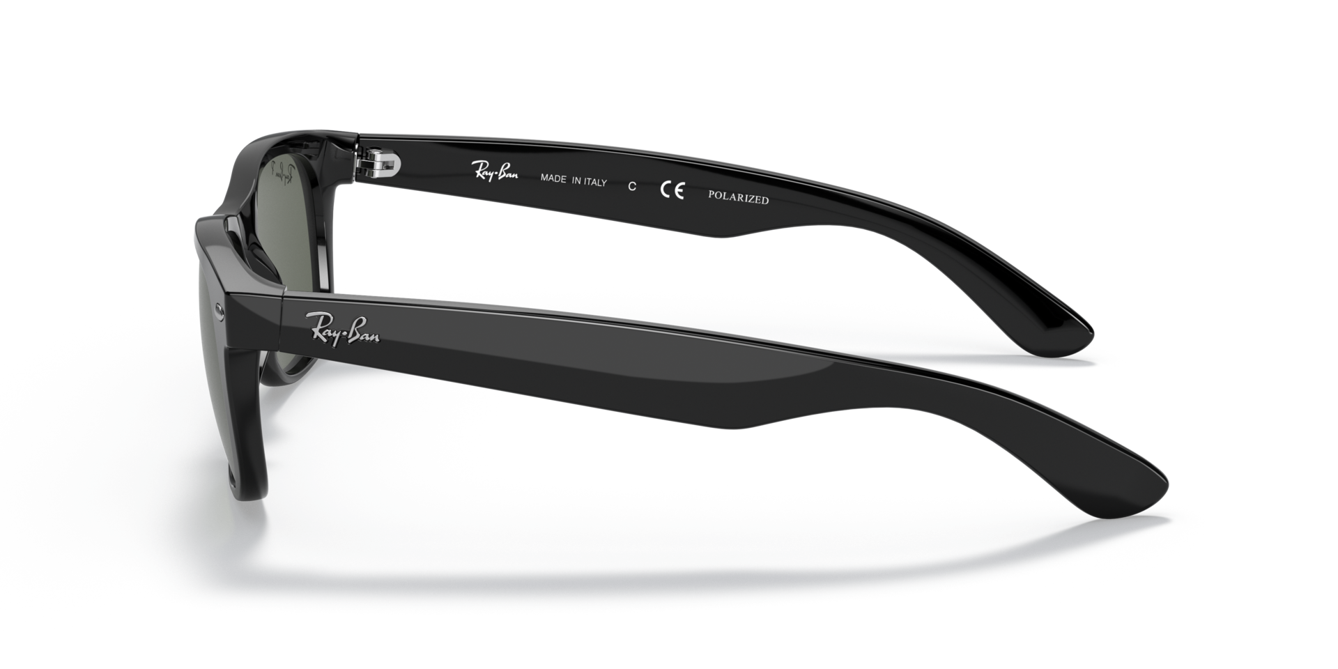 RB2132 Zwart KunststofSunglass Frames van B24, Zijaanzicht