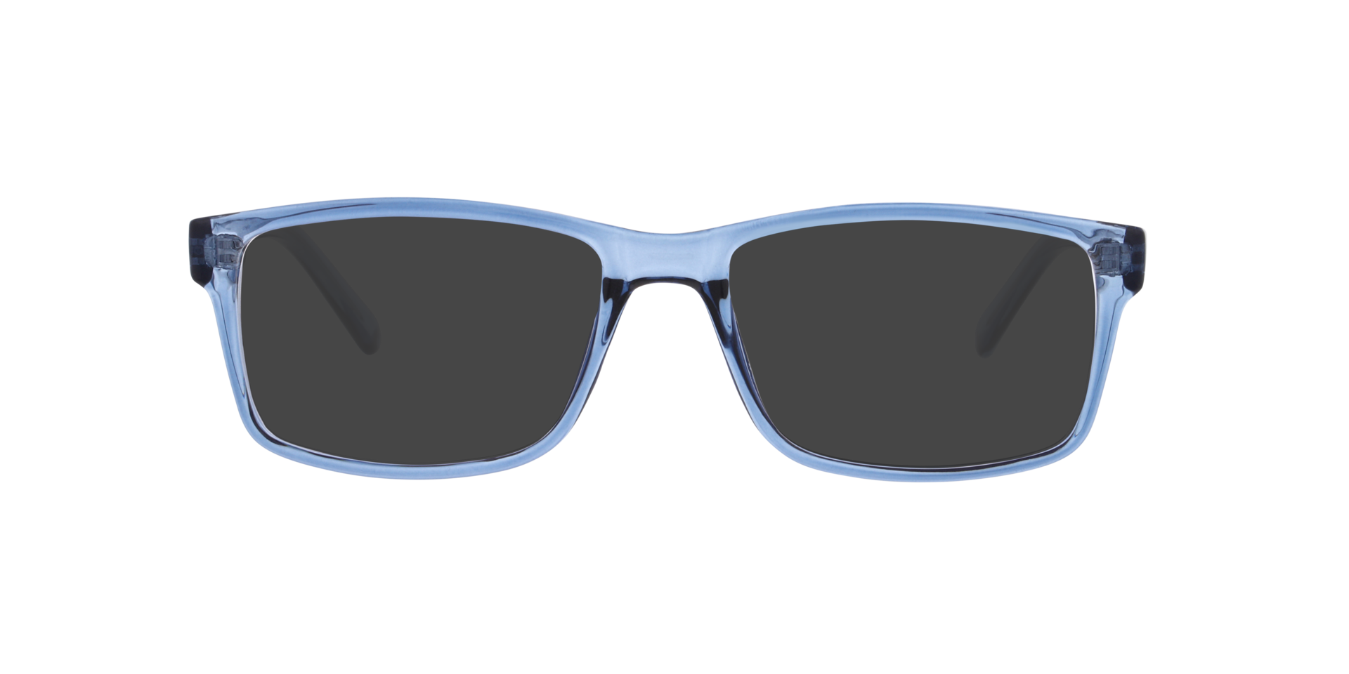 Pascal Kristallblau KunststoffEyeglass Frames von B24, mit getönten Gläsern