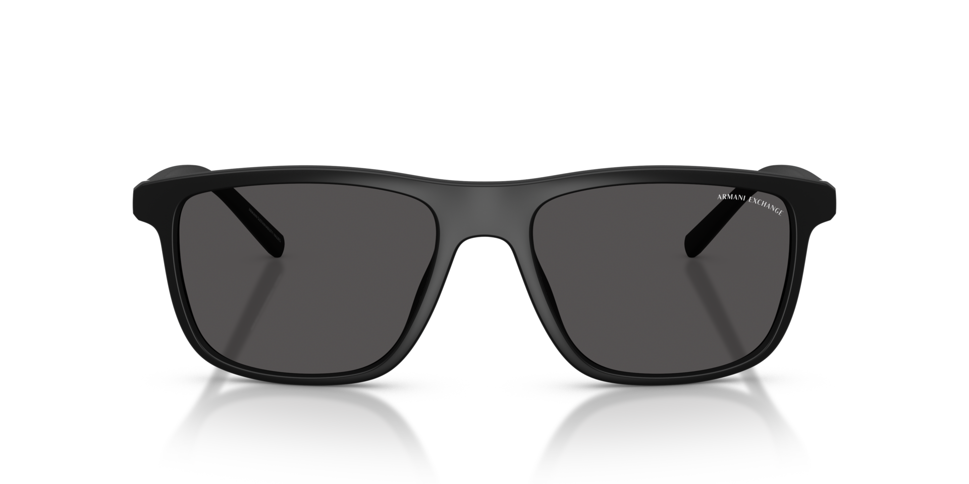 AX4167SU Matzwart KunststofSunglass Frames van B24, Vooraanzicht