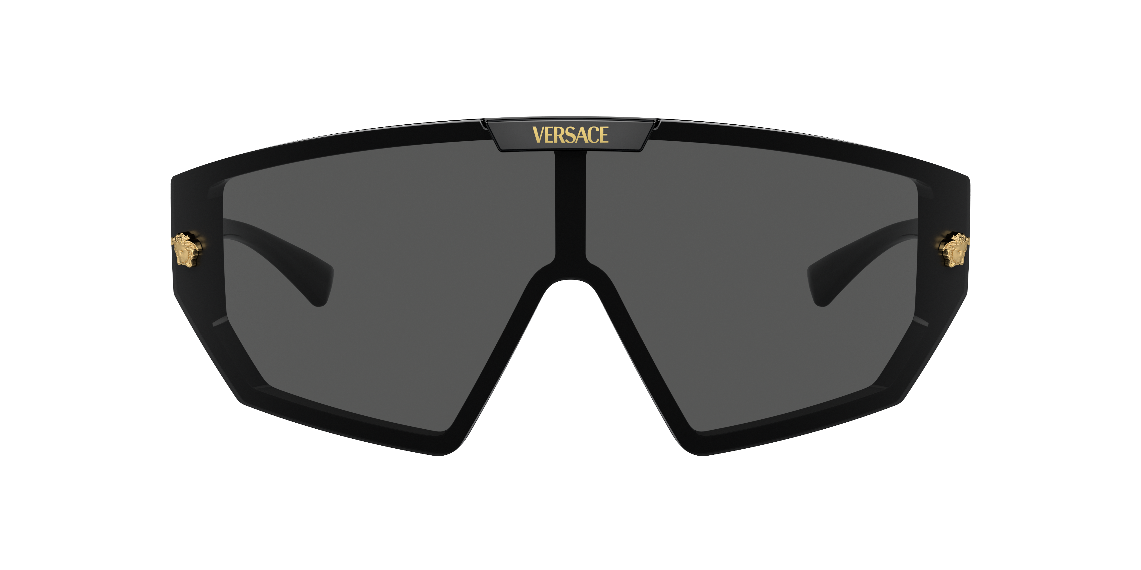 Versace Unisex Dark Grey,Mirror Gold Sunglass Ve4461 - Rahmenfarbe: Schwarz, Linsenfarbe: Dark Grey/Mirror Gold - Bild 8