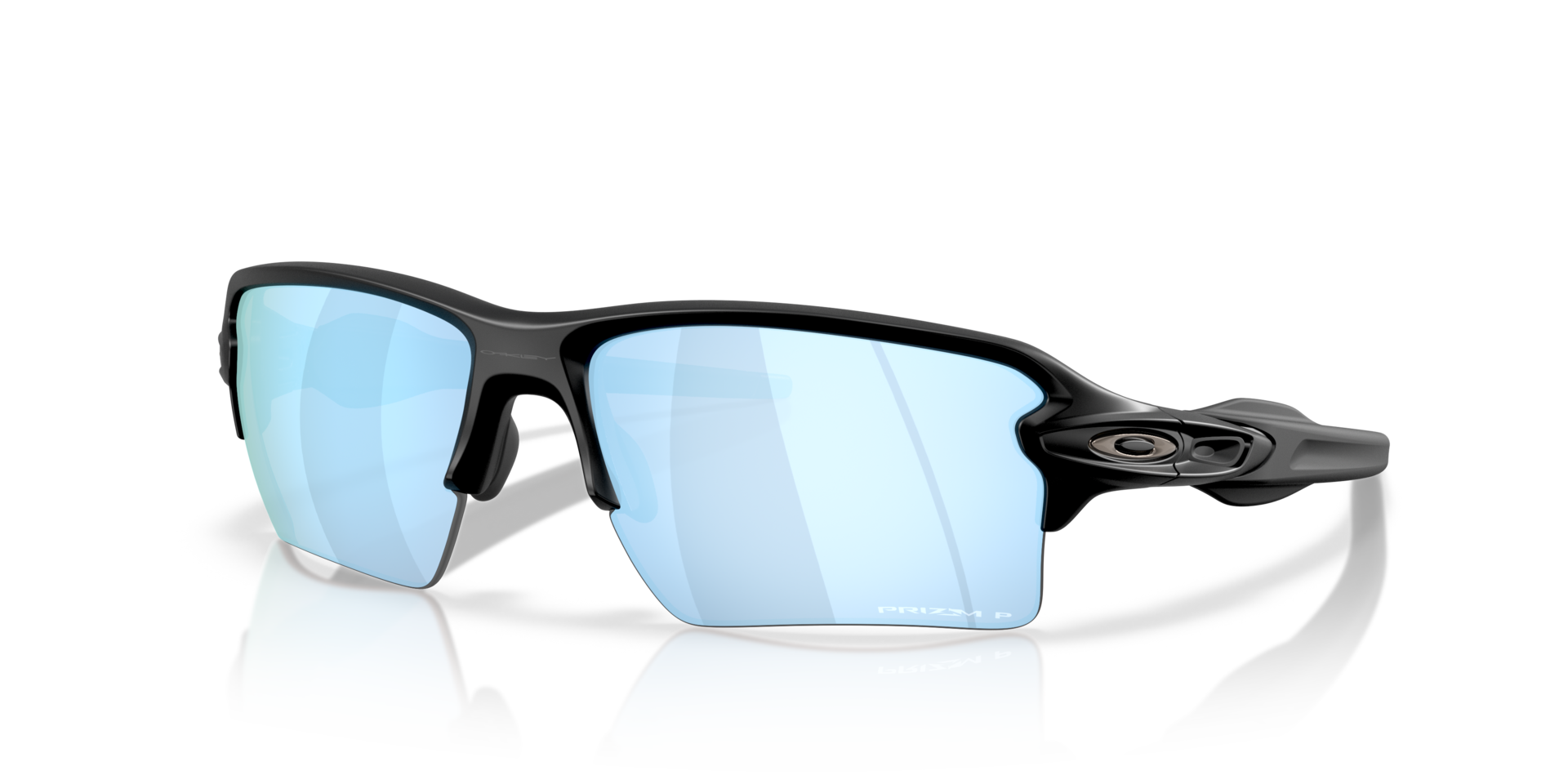 Flak® 2.0 XXL Matt Schwarz KunststoffSunglass Frames von B24, Dreiviertelansicht