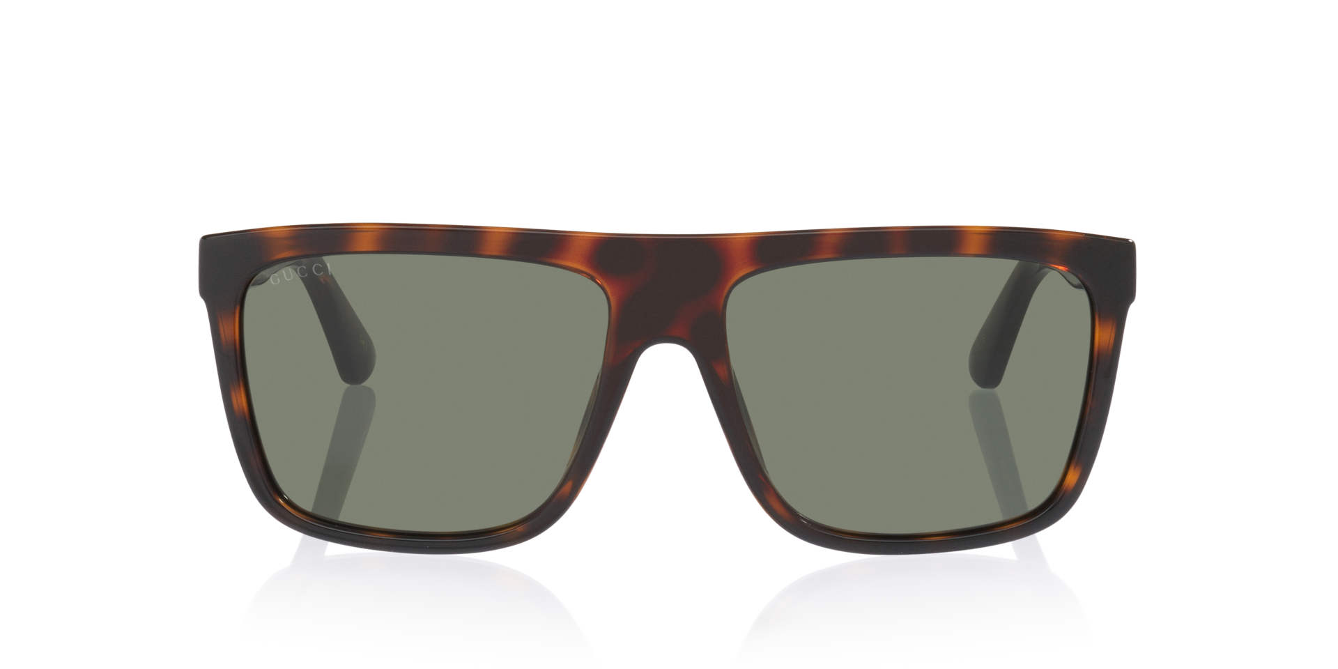 GG0748S Tortoise KunststofSunglass Frames van B24, Vooraanzicht
