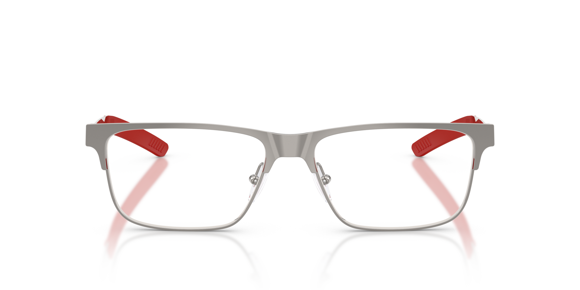 FZ7018 Gunmetal Matte MetallEyeglass Frames von B24, Vorderansicht