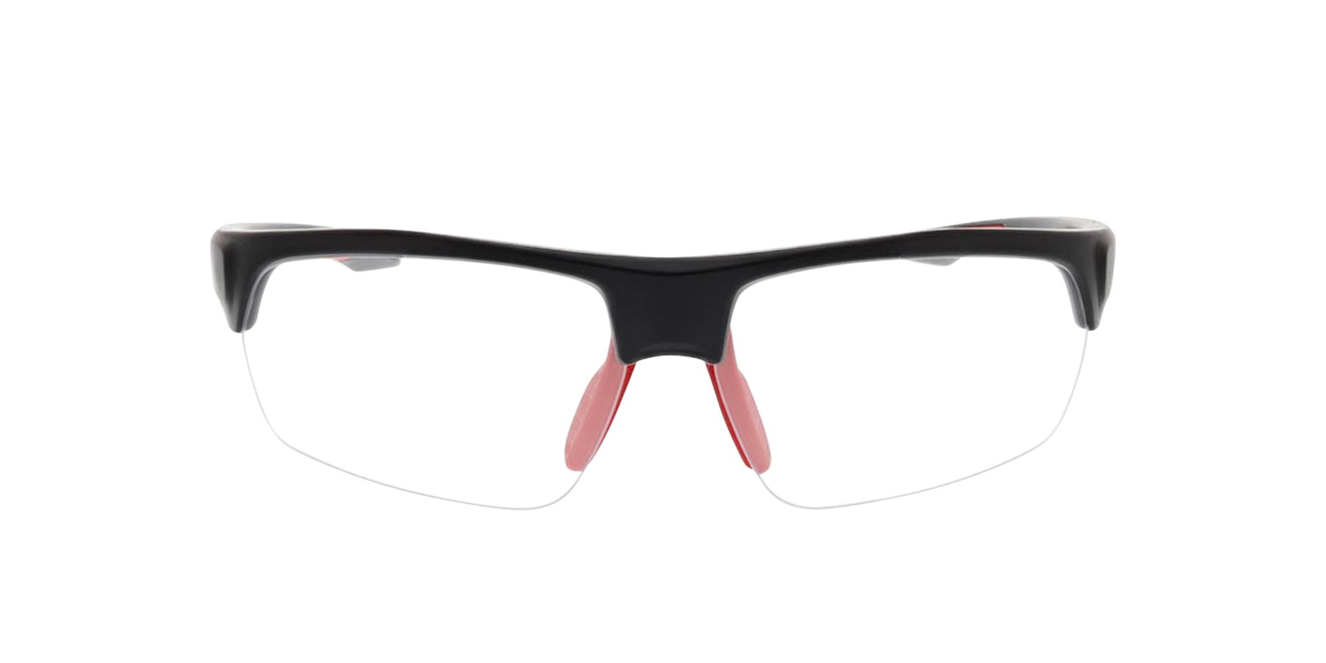 Shooter Zwart & rood KunststofEyeglass Frames van B24, Vooraanzicht