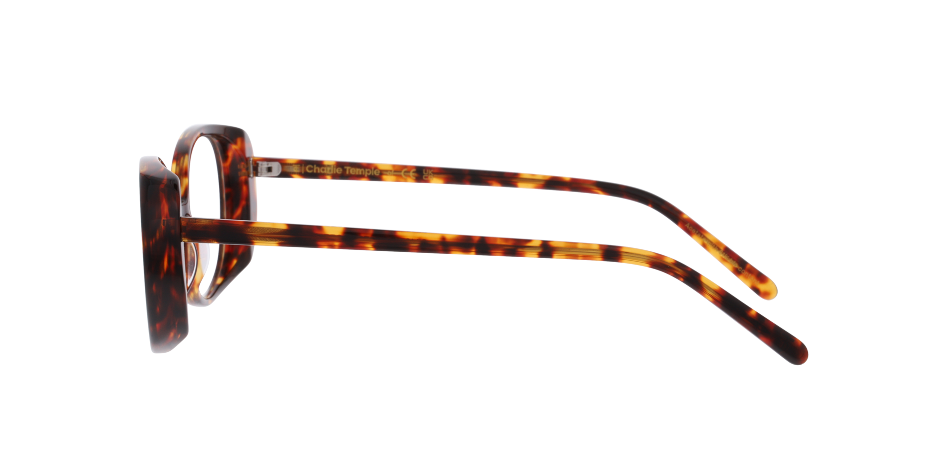 Poppy Havana AcetatEyeglass Frames von B24, Seitenansicht