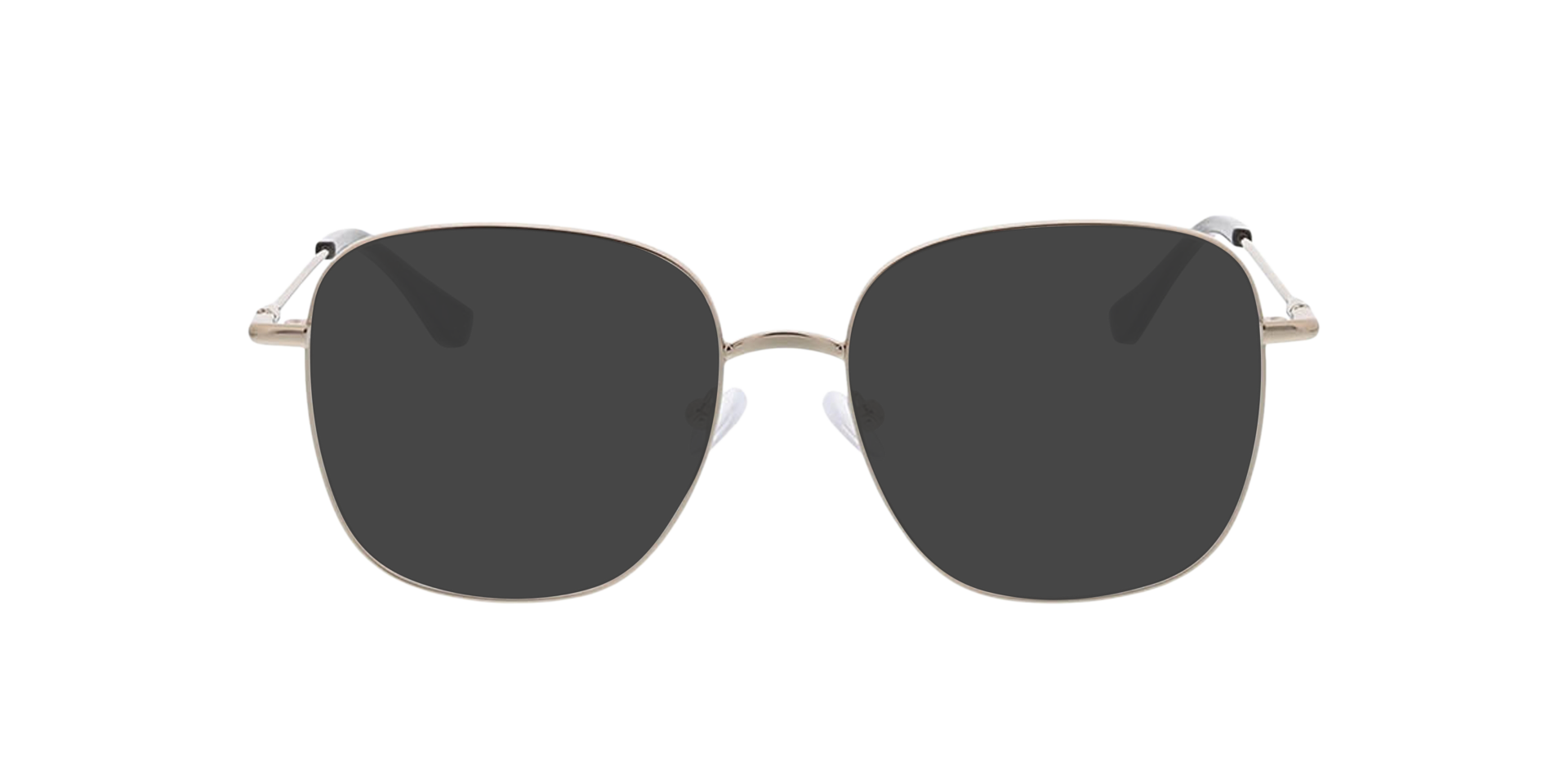Schwerin Zilver MetaalEyeglass Frames van B24, met getinte lenzen