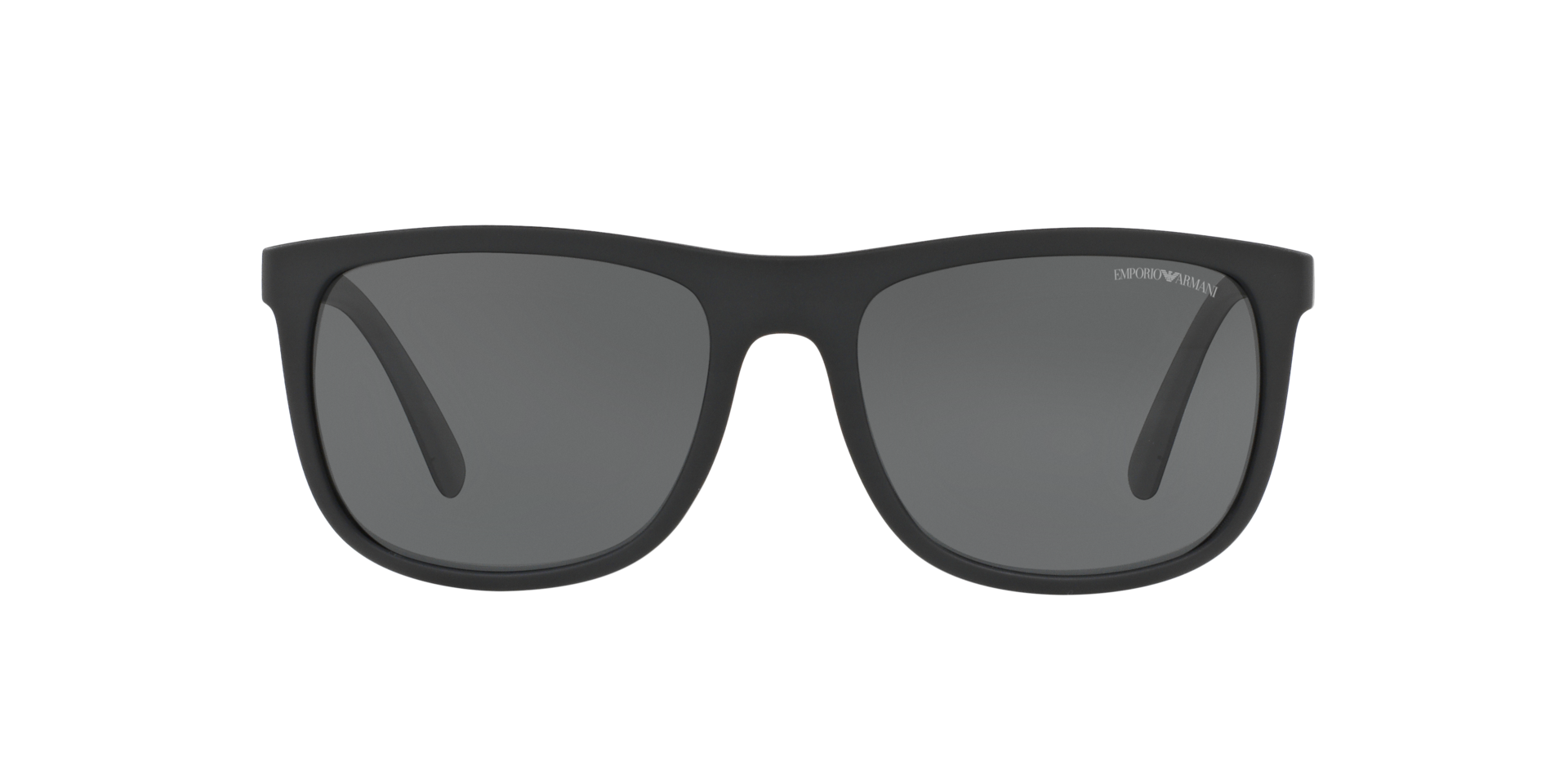 EA4079 Matzwart KunststofSunglass Frames van B24, Vooraanzicht