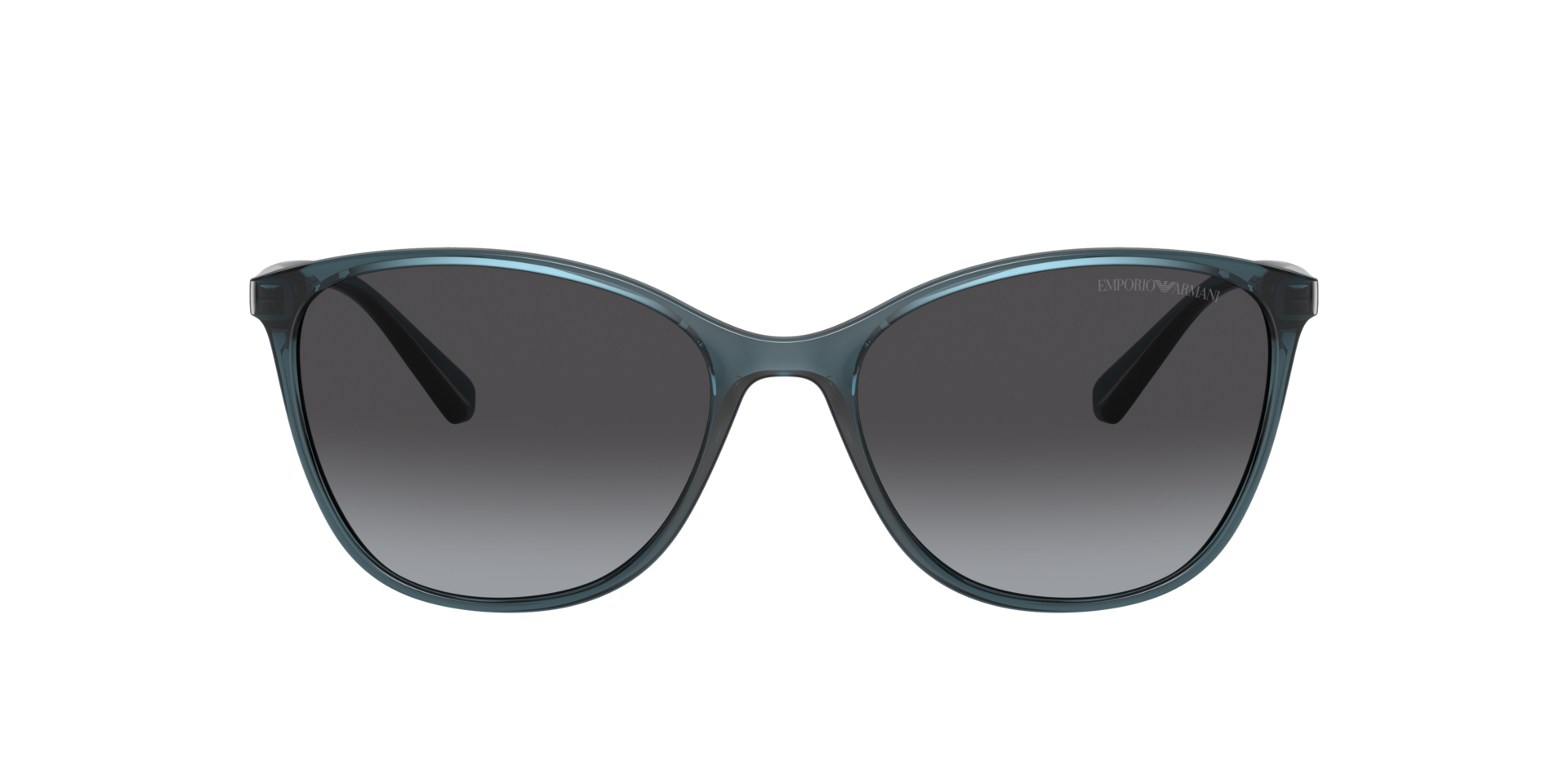 EA4073 Blau transparent KunststoffSunglass Frames von B24, mit getönten Gläsern