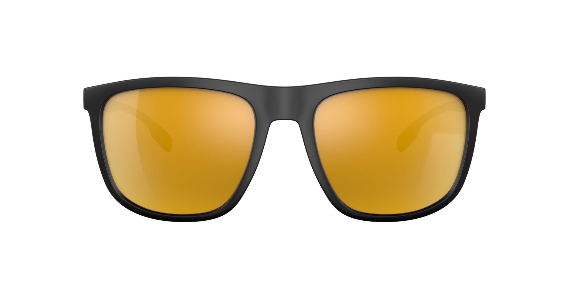 XD9036 Matt Schwarz KunststoffSunglass Frames von B24, mit getönten Gläsern