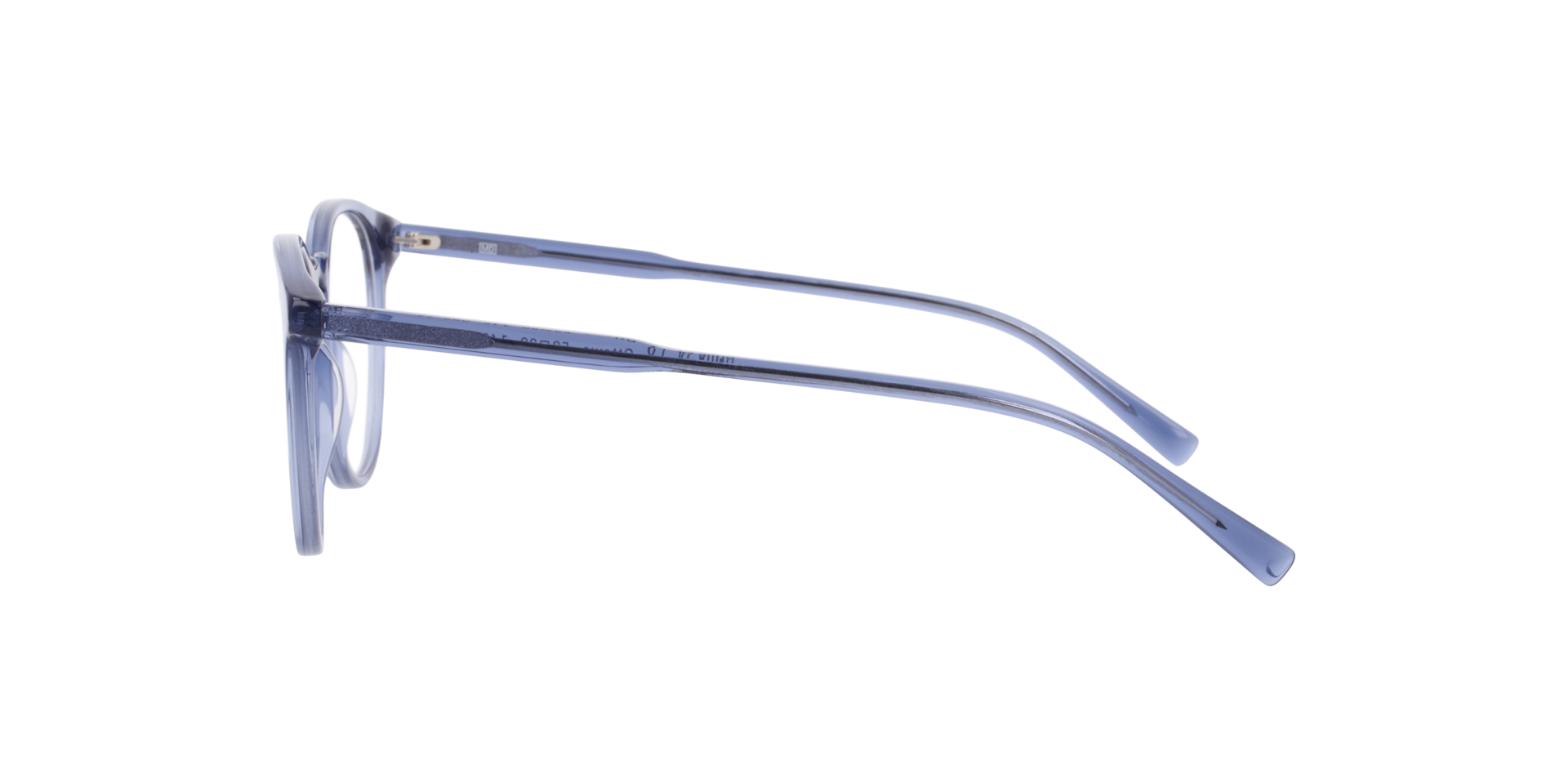 Ottawa Kristalblauw AcetaatEyeglass Frames van B24, Zijaanzicht