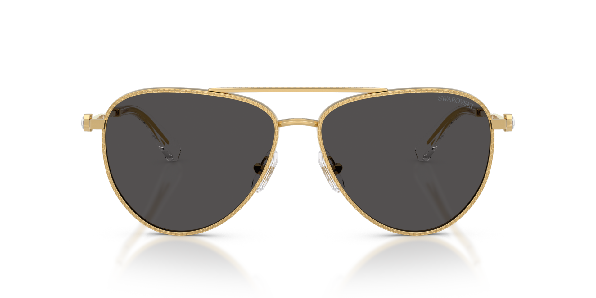 SK7031 Gold MetallSunglass Frames von B24, Vorderansicht