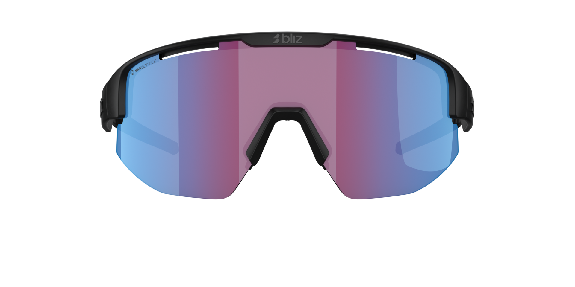 Matrix Schwarz KunststoffSunglass Frames von B24, mit getönten Gläsern