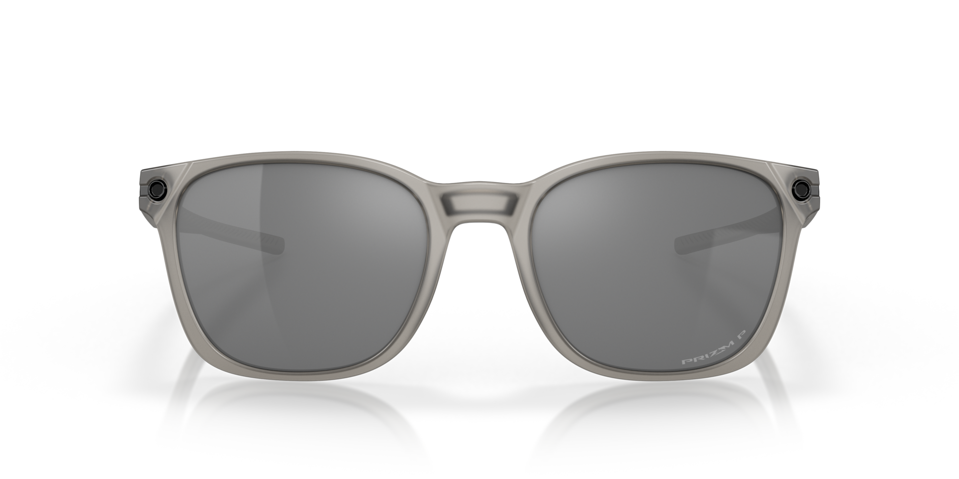 Ojector Matte Grey Ink KunststoffSunglass Frames von B24, Vorderansicht