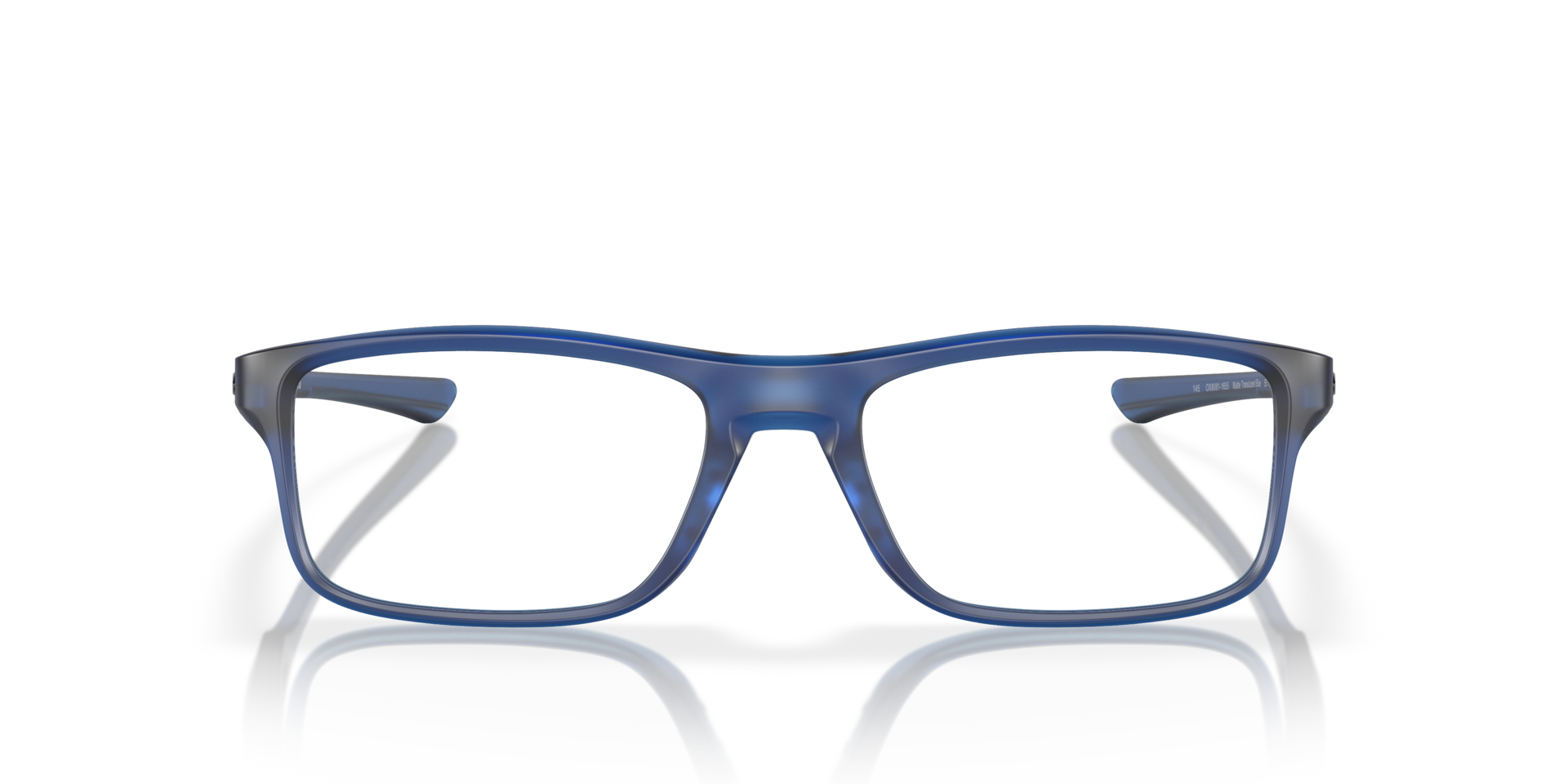 Plank 2.0 Mat doorschijnend Blauw KunststofEyeglass Frames van B24, Vooraanzicht