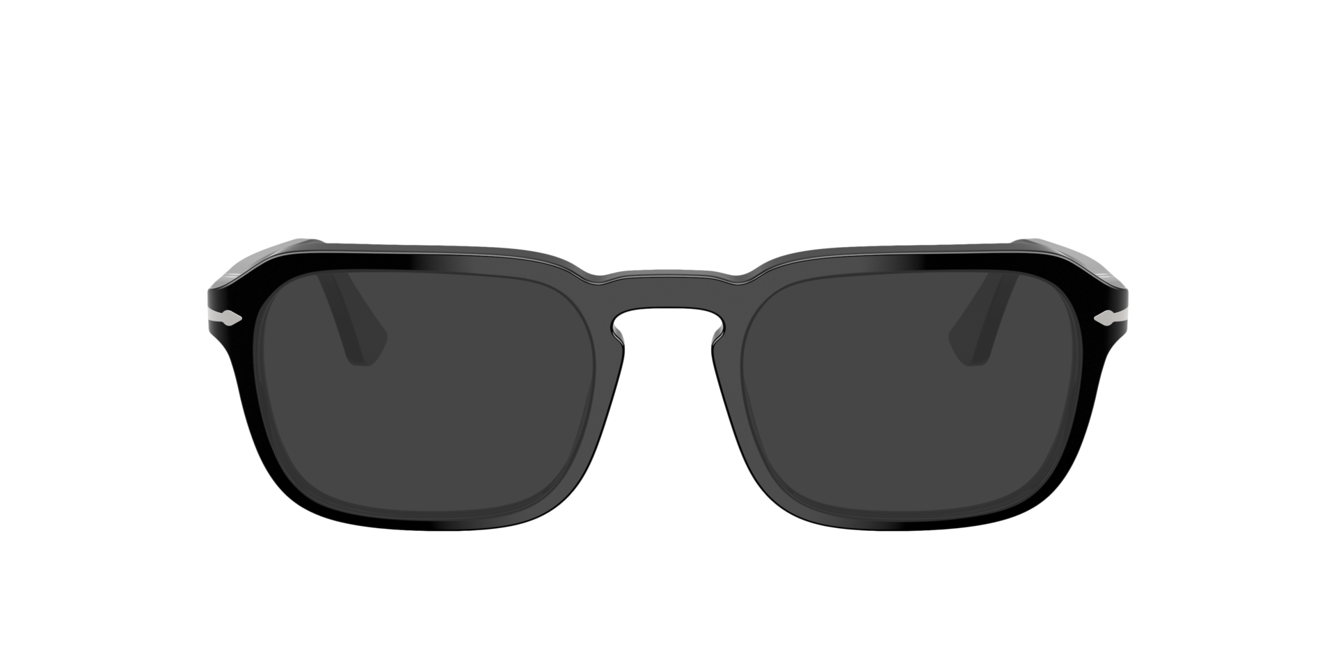 PO3390V Zwart AcetaatEyeglass Frames van B24, met getinte lenzen