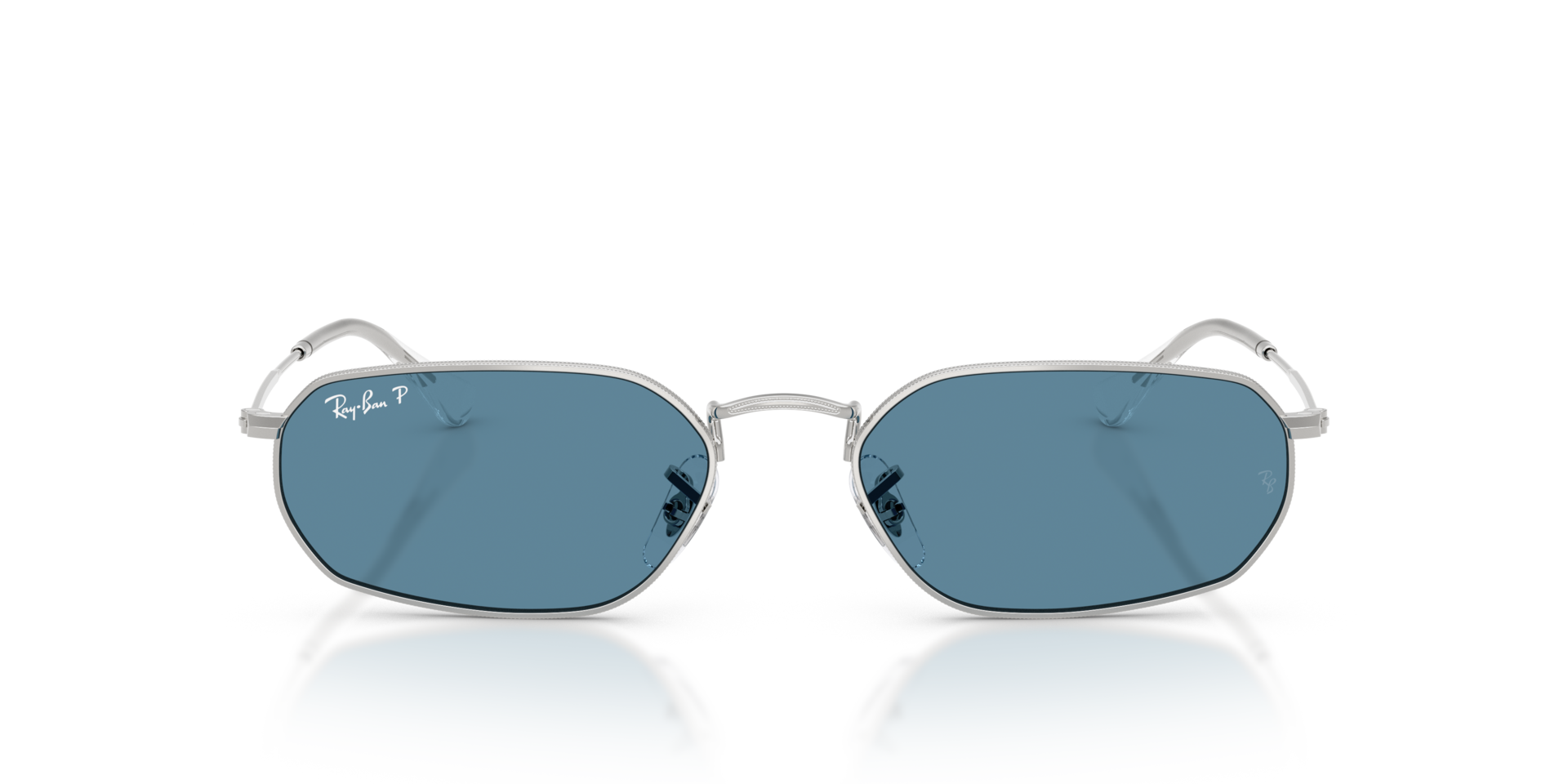 RB3947 Silber MetallSunglass Frames von B24, Vorderansicht