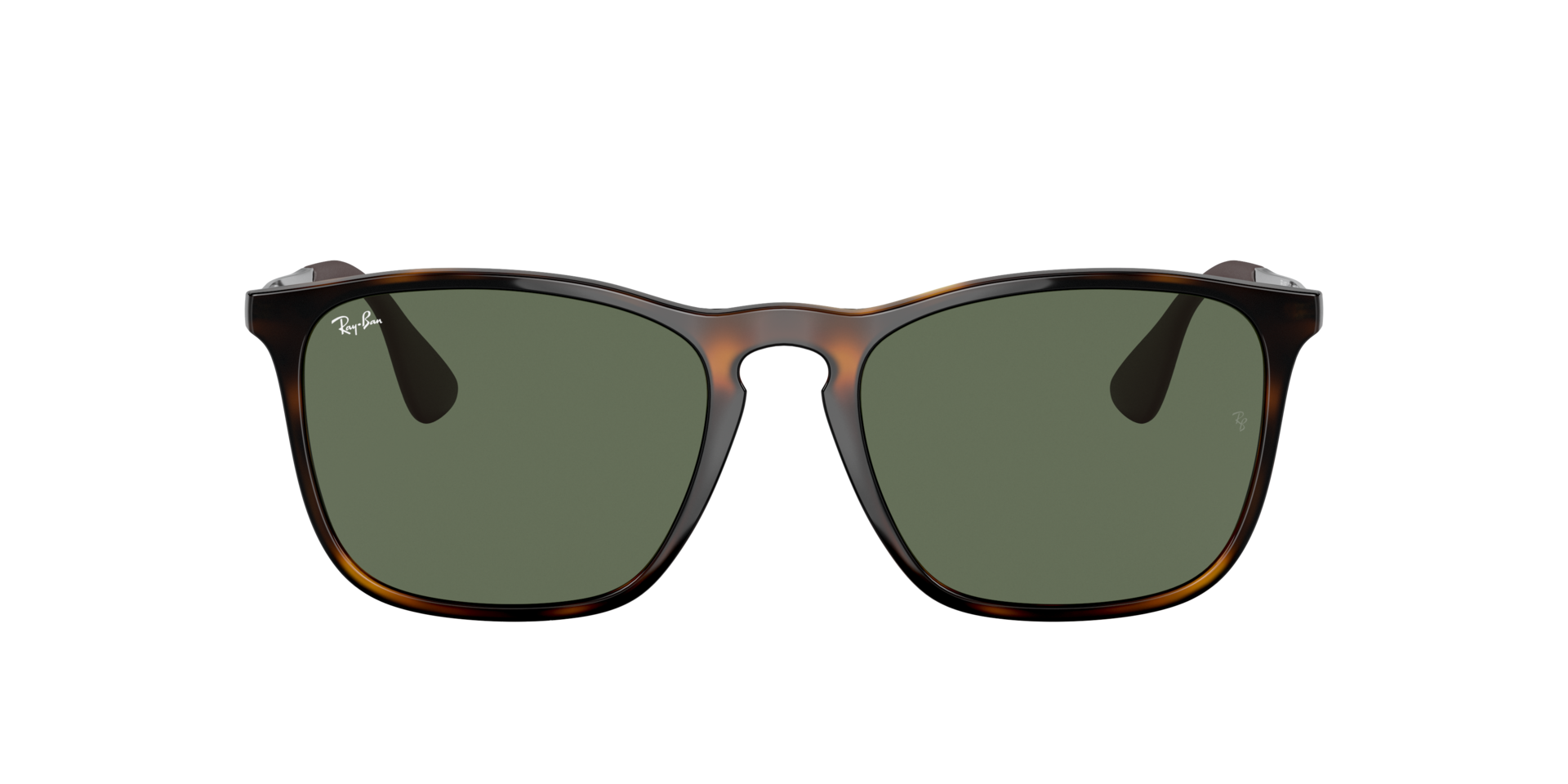 RB4187 Licht Havana KunststofSunglass Frames van B24, met getinte lenzen