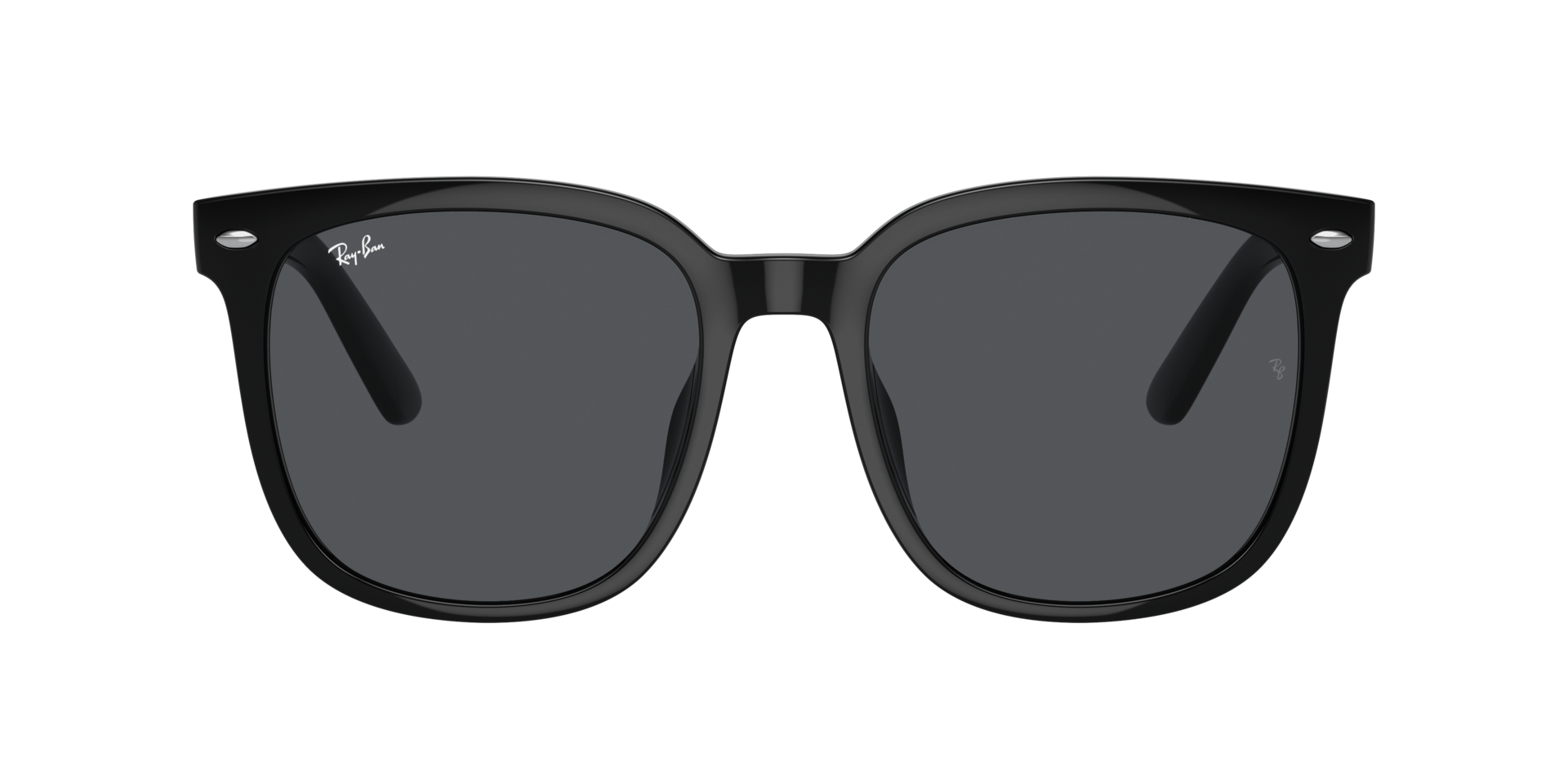 RB4401D Zwart KunststofSunglass Frames van B24, met getinte lenzen