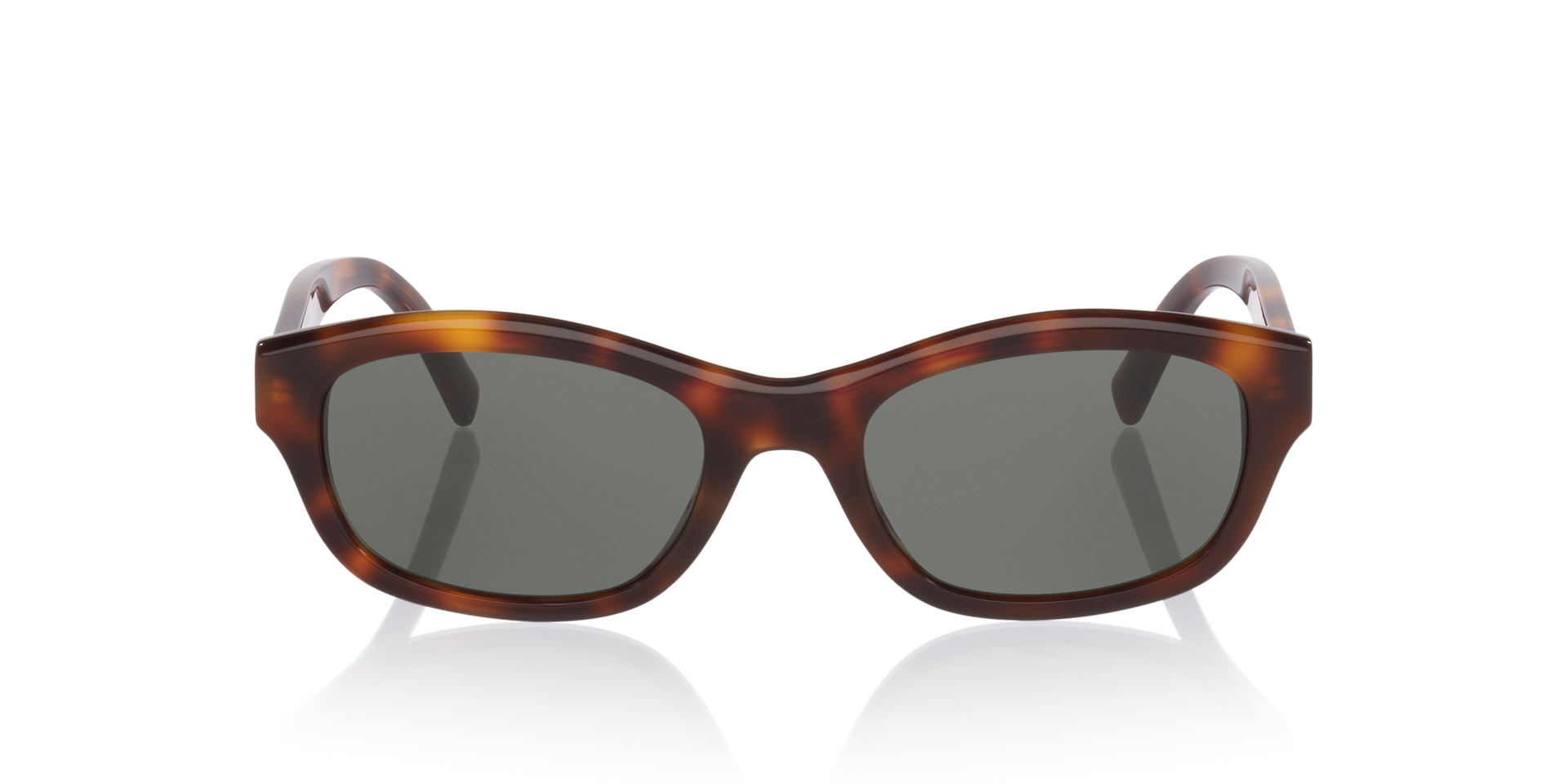 Sl M172 Tortoise Clear AcetaatSunglass Frames van B24, Vooraanzicht