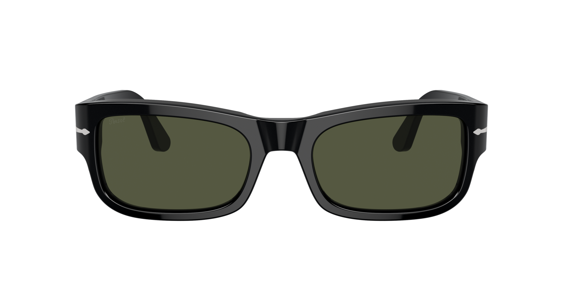 Zwart PO3326S -  Acetate Zonnebrillen