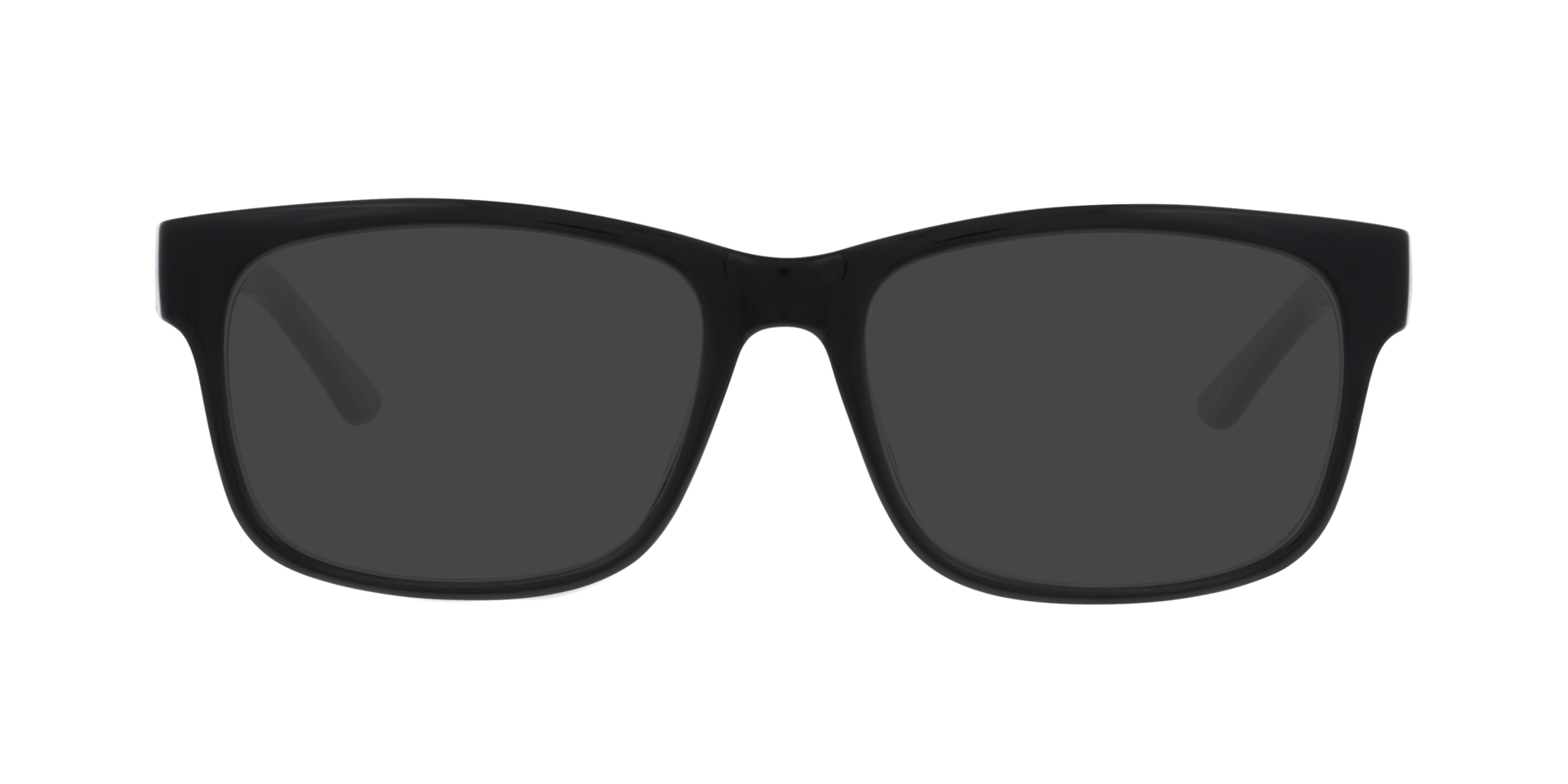 Linea Schwarz KunststoffEyeglass Frames von B24, mit getönten Gläsern