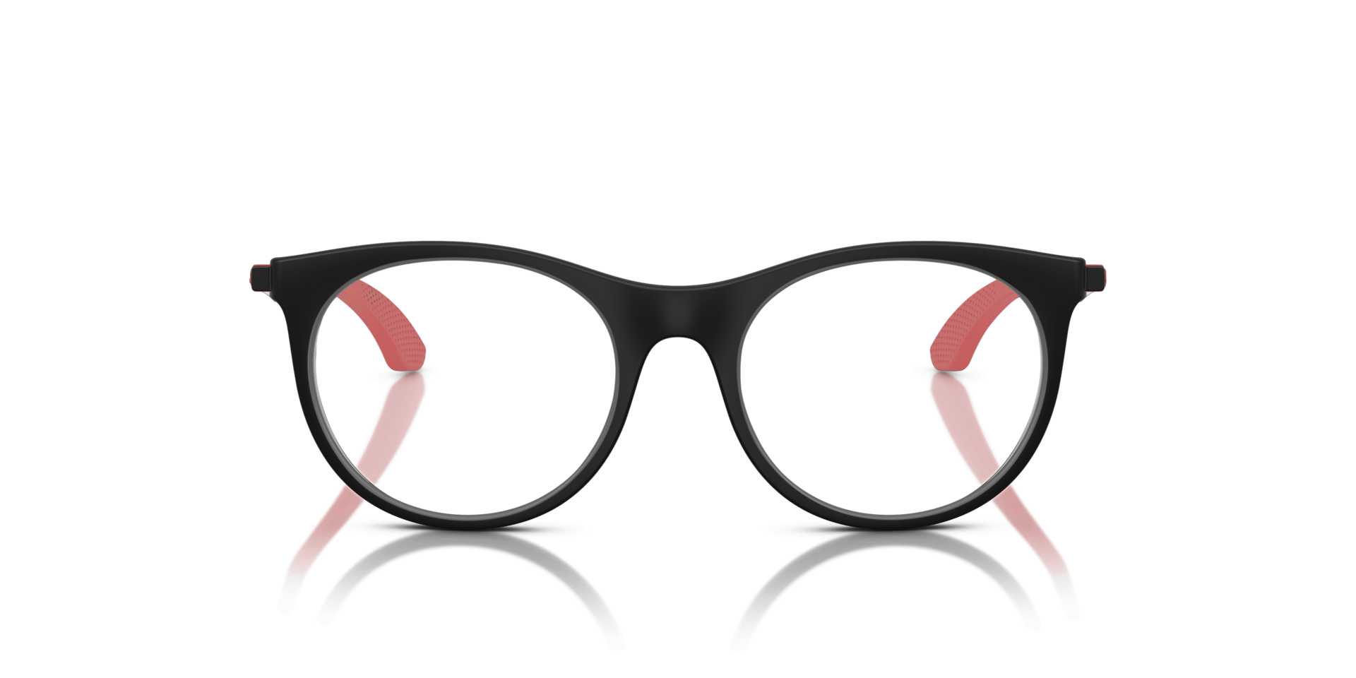 RB9082V Optics Kids Matt Schwarz KunststoffEyeglass Frames von B24, Vorderansicht