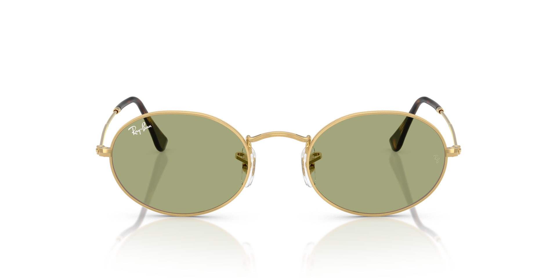 RB3547 Arista Gold MetallSunglass Frames von B24, Vorderansicht