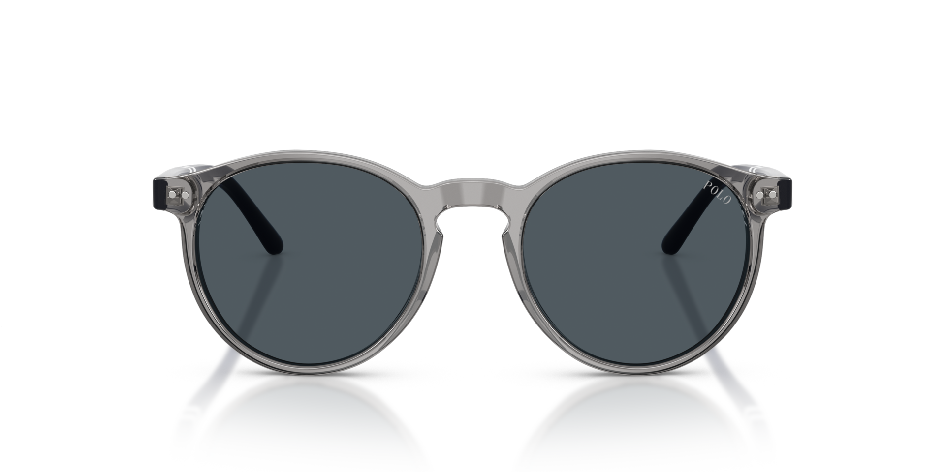 PH4236 Glänzendes transparentes Grau AcetatSunglass Frames von B24, Vorderansicht