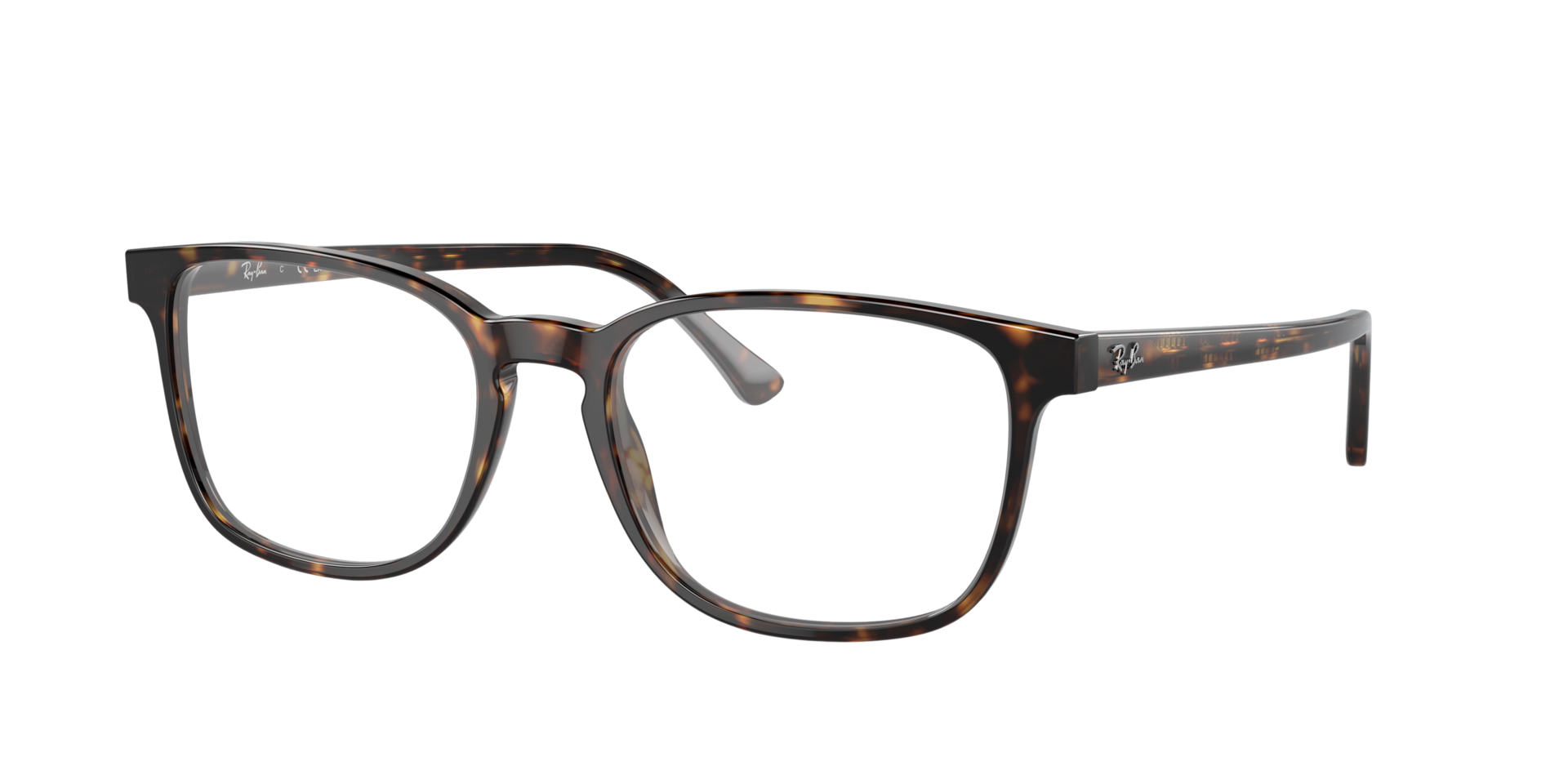 RB5418 Havana AcetatEyeglass Frames von B24, Dreiviertelansicht