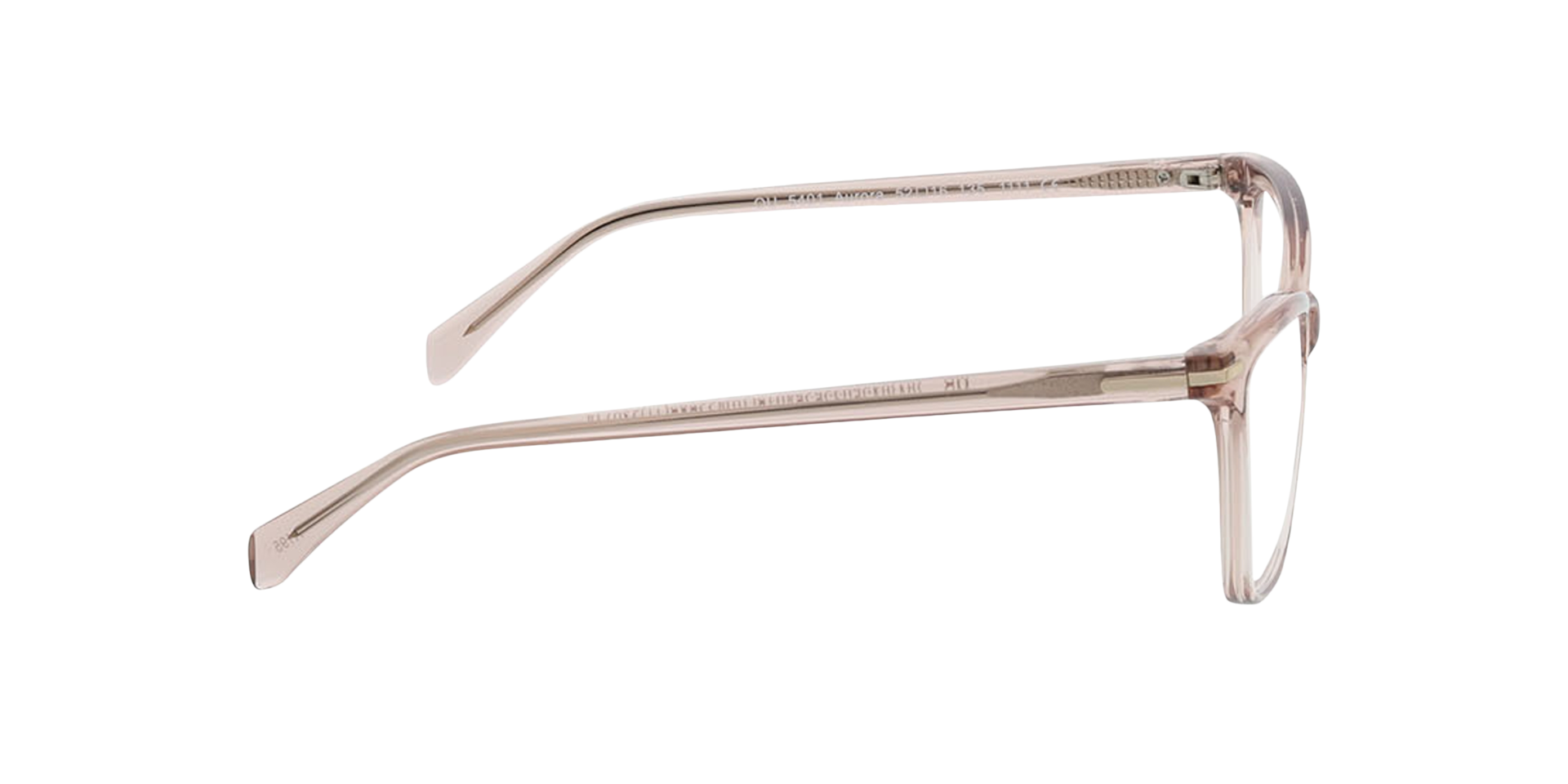 Aurora Crystal Nude KunststoffEyeglass Frames von B24, Seitenansicht