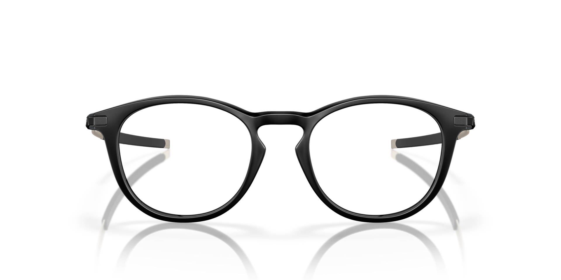 Pitchman™ R Schwarz satiniert KunststoffSunglass Frames von B24, Vorderansicht