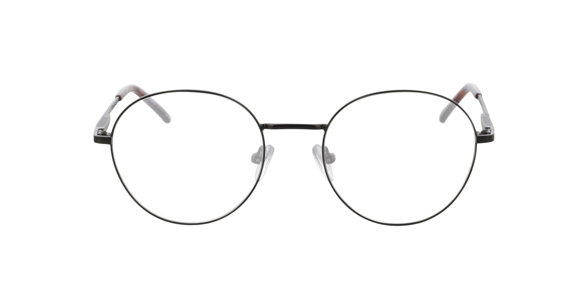 Carter Satijn donkergroen  &  Havana MetaalEyeglass Frames van B24, Vooraanzicht