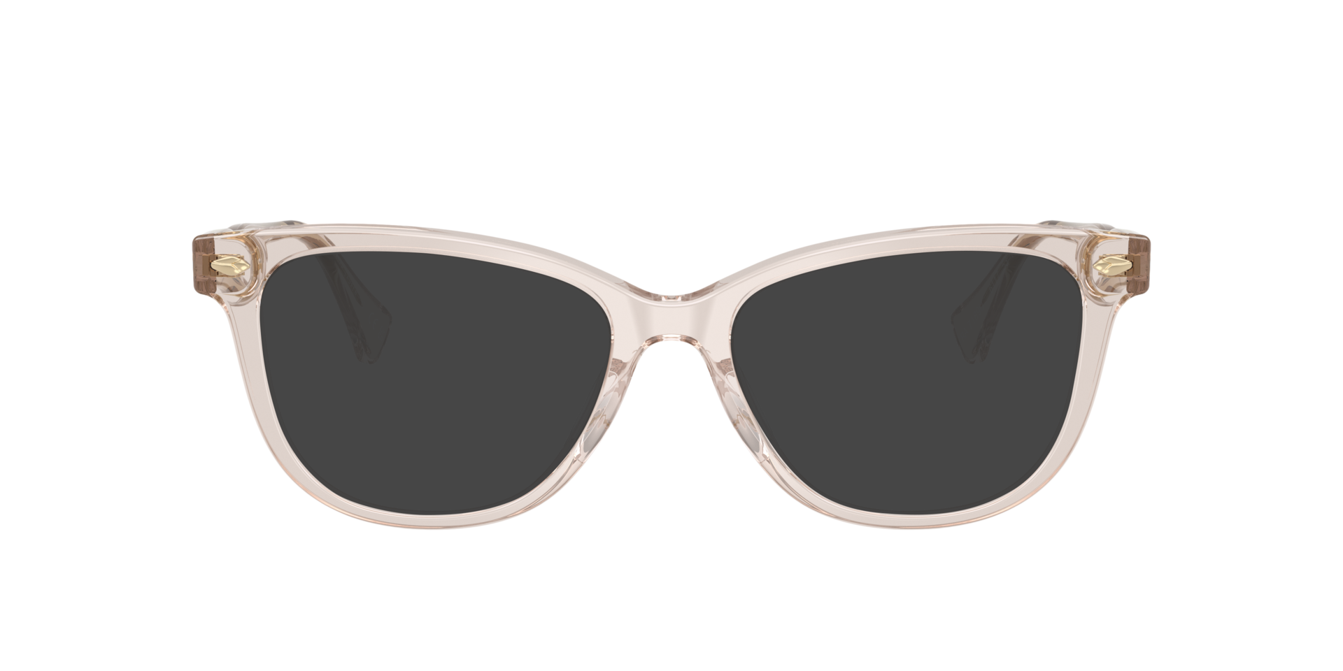 RA7189U Beige Transparent AcetatEyeglass Frames von B24, mit getönten Gläsern